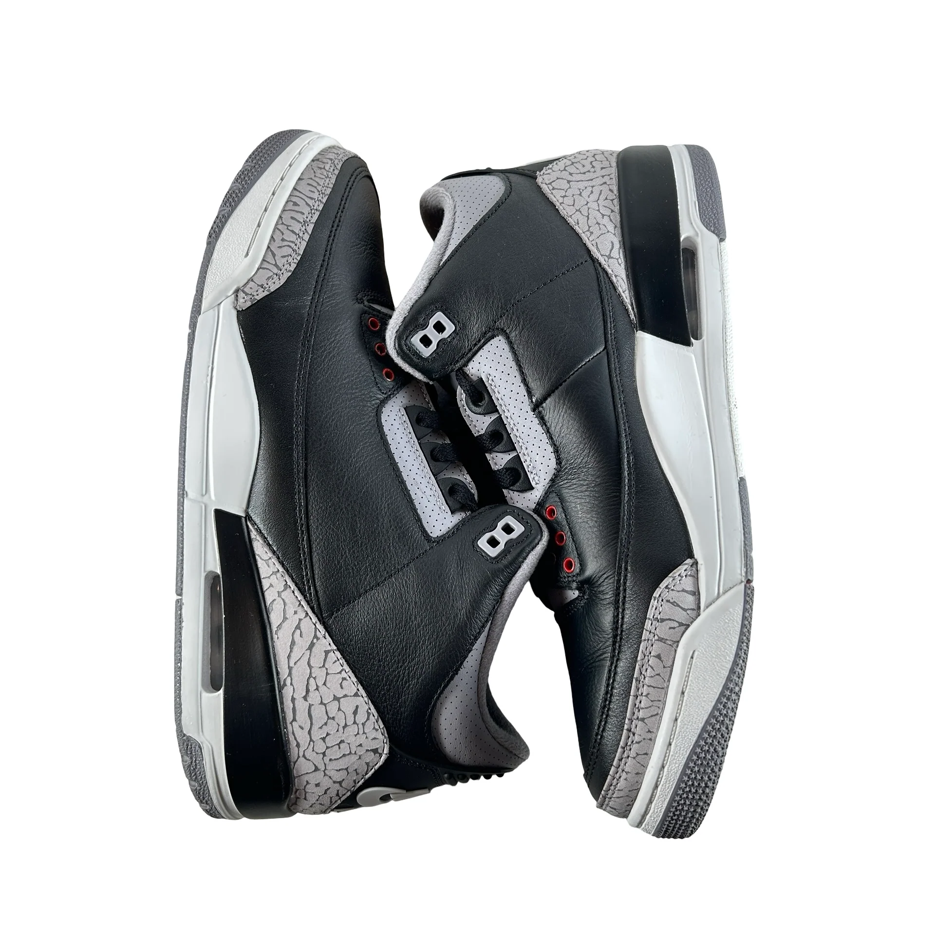 DN3707 010 Jordan 3 Retro OG Black Cement (2024) [USED] - 11 M (Used23) - Image 5