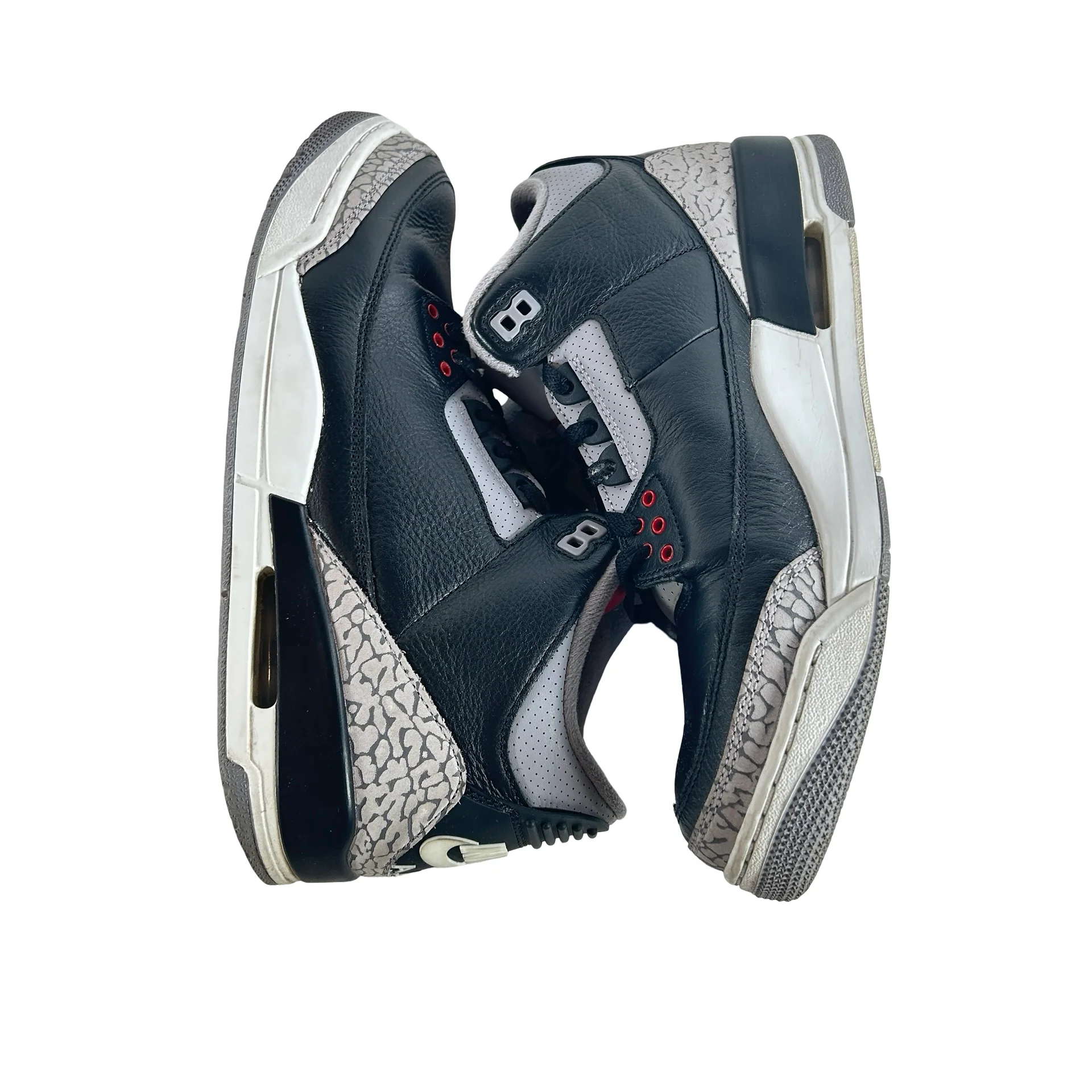 DN3707 010 Jordan 3 Retro OG Black Cement (2024) [USED] - 11 M (Used27) - Image 4