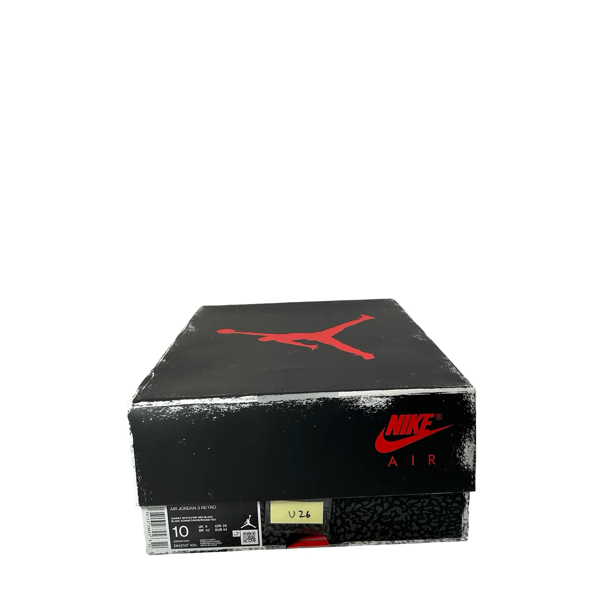 DN3707 100 Jordan 3 Retro White Cement Reimagined [USED] - 10.5 M (Used26) - Image 7