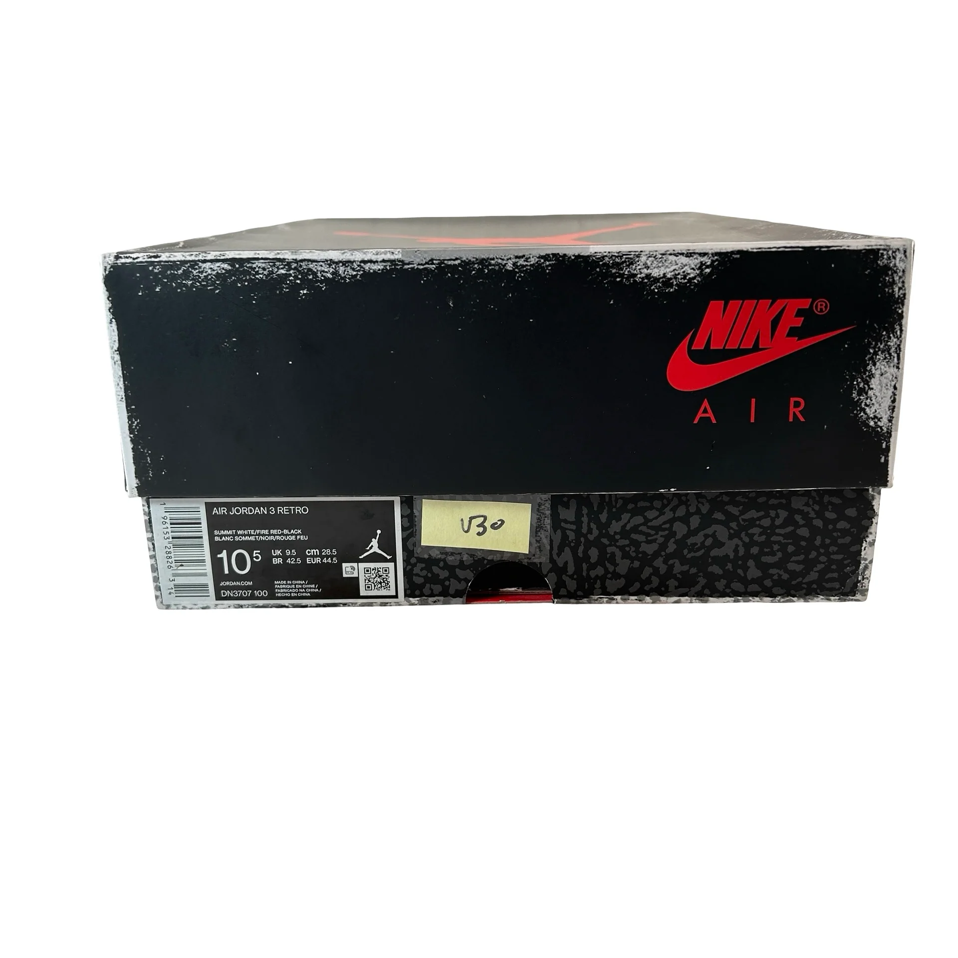 DN3707 100 Jordan 3 Retro White Cement Reimagined [USED] - 10.5 M (Used30) - Image 7