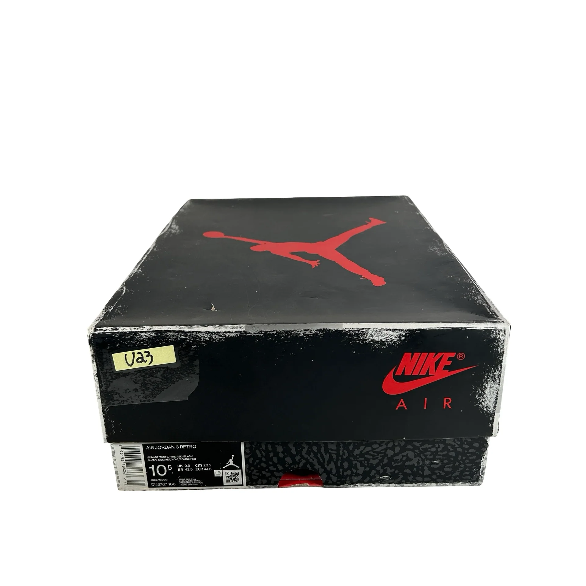 DN3707 100 Jordan 3 Retro White Cement Reimagined [USED] - 10.5 M (Used32) - Image 7