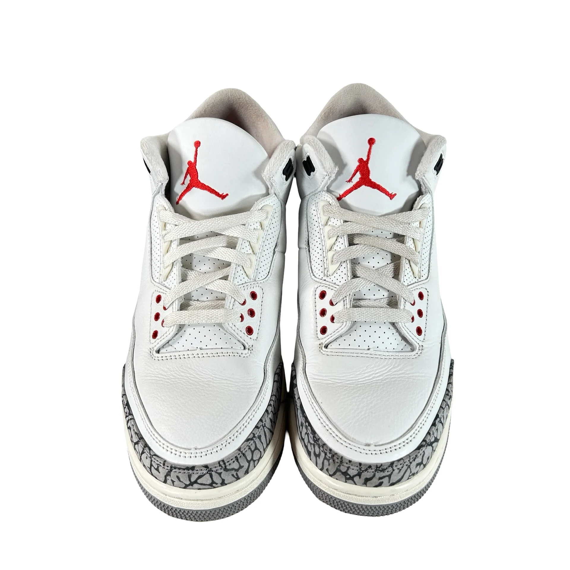 DN3707 100 Jordan 3 Retro White Cement Reimagined [USED] - 10 M (Used36) - Image 2