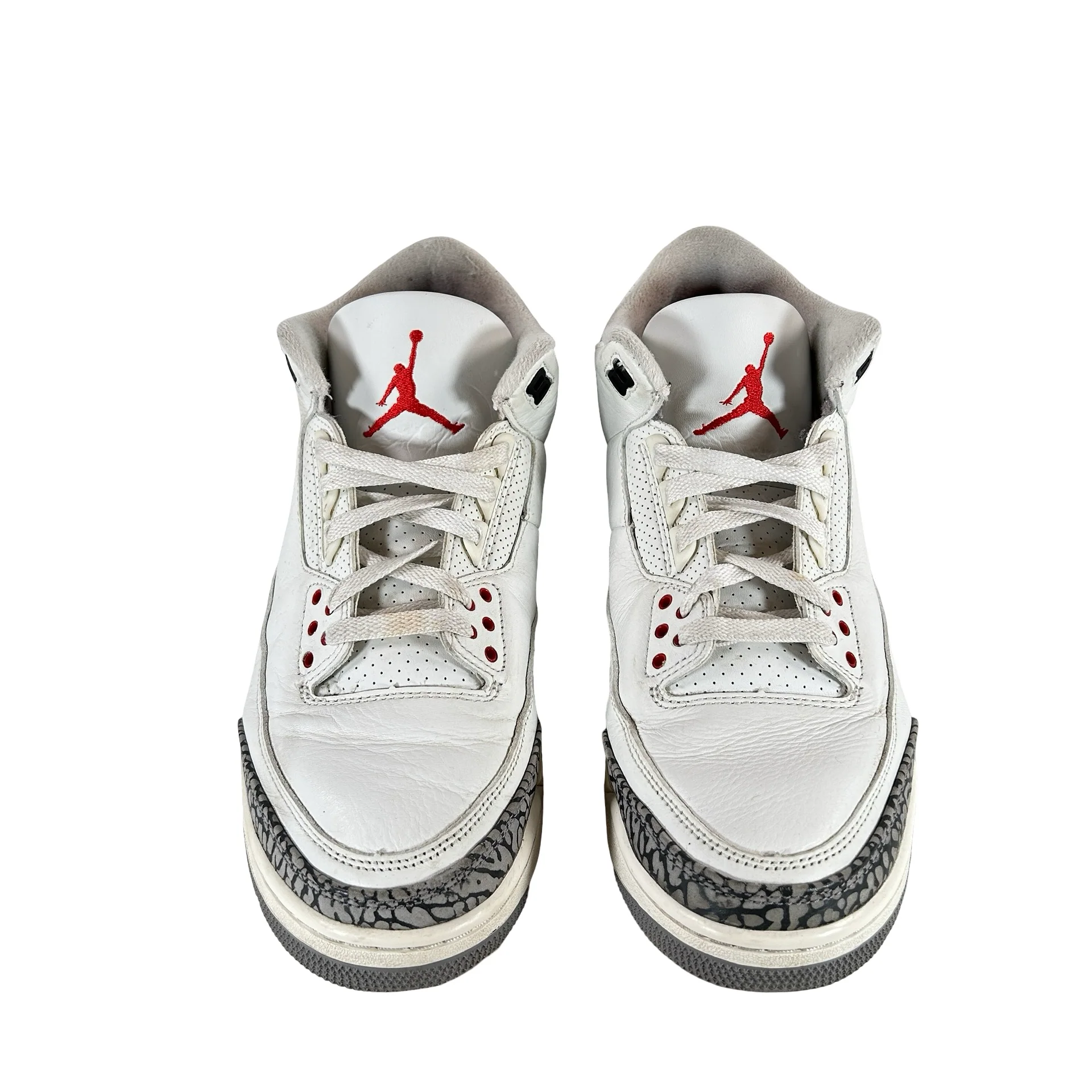 DN3707 100 Jordan 3 Retro White Cement Reimagined [USED] - 10 M (Used) (No Box2) - Image 2
