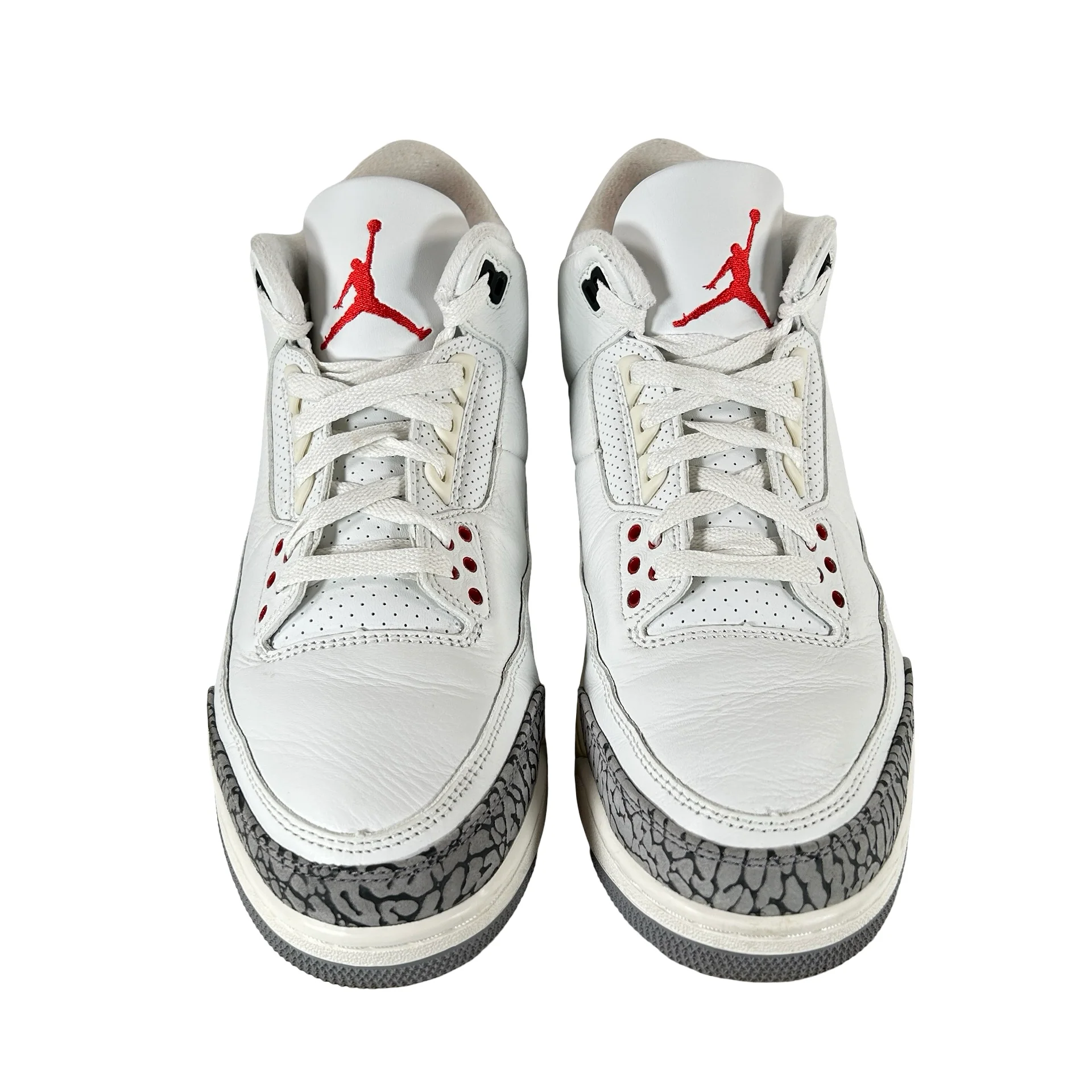 DN3707 100 Jordan 3 Retro White Cement Reimagined [USED] - 10 M (Used18) - Image 2