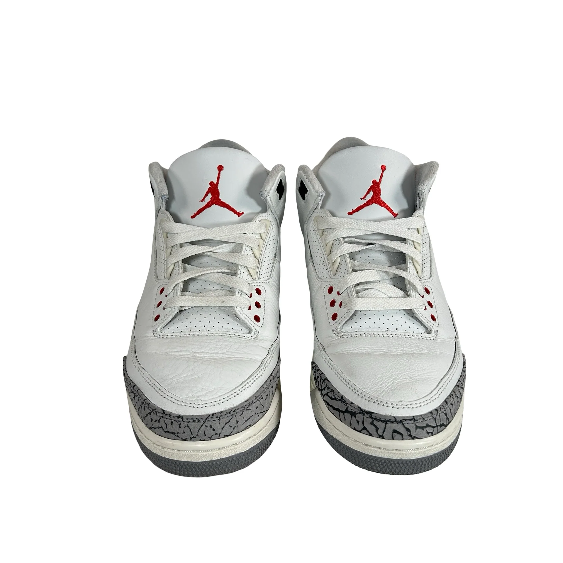 DN3707 100 Jordan 3 Retro White Cement Reimagined [USED] - 10 M (Used19) - Image 2