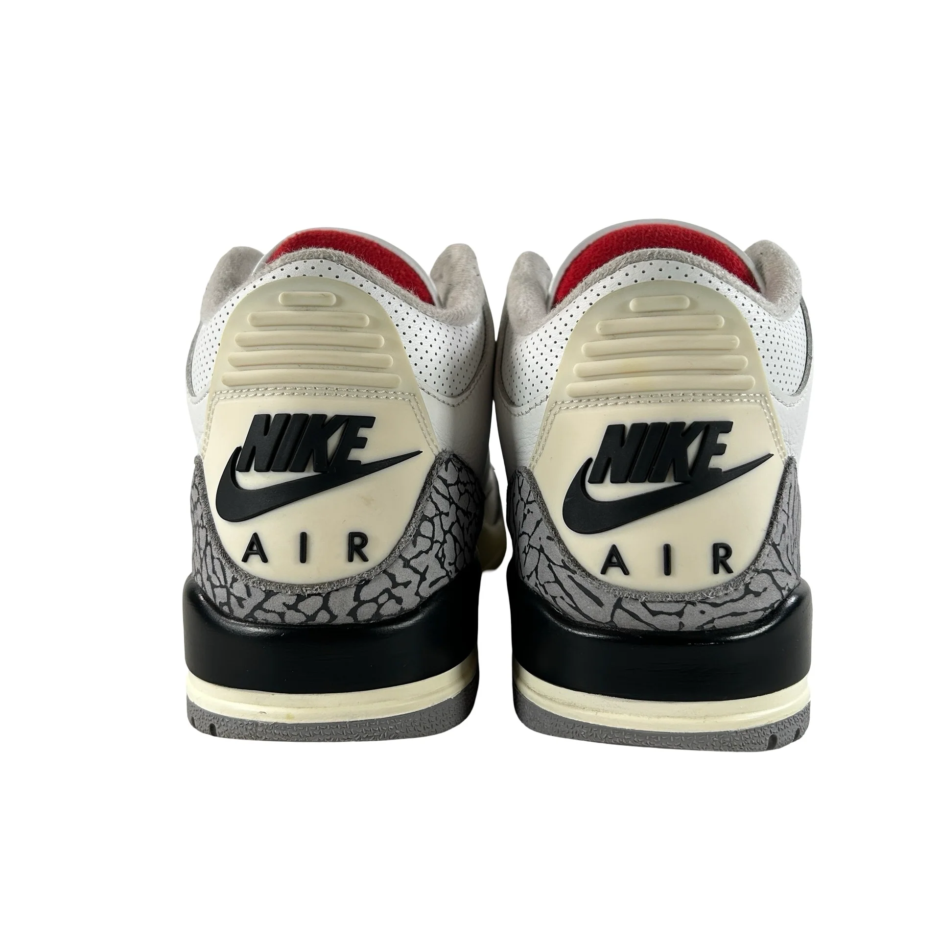 DN3707 100 Jordan 3 Retro White Cement Reimagined [USED] - 10 M (Used21) - Image 3