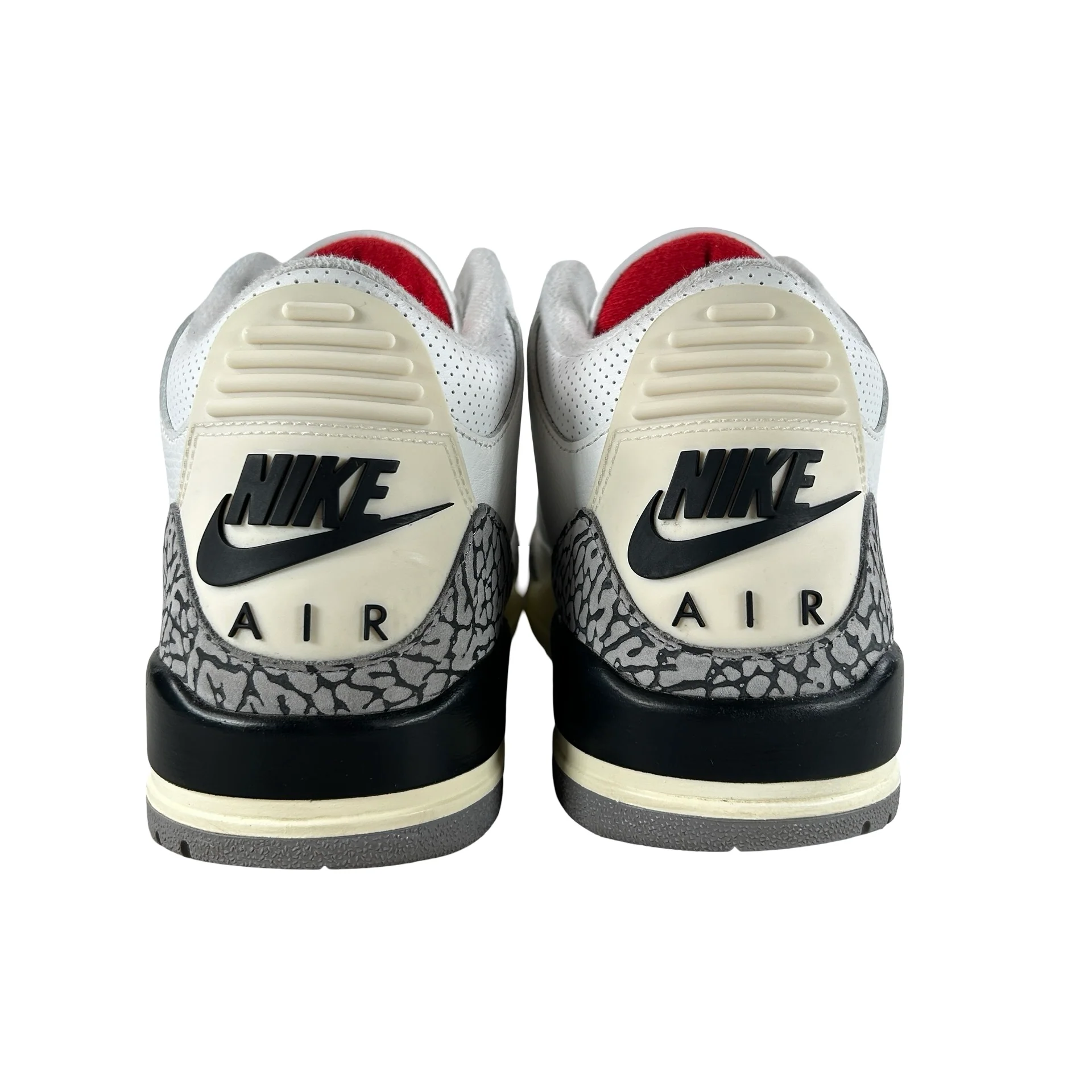 DN3707 100 Jordan 3 Retro White Cement Reimagined [USED] - 10 M (Used22) - Image 3