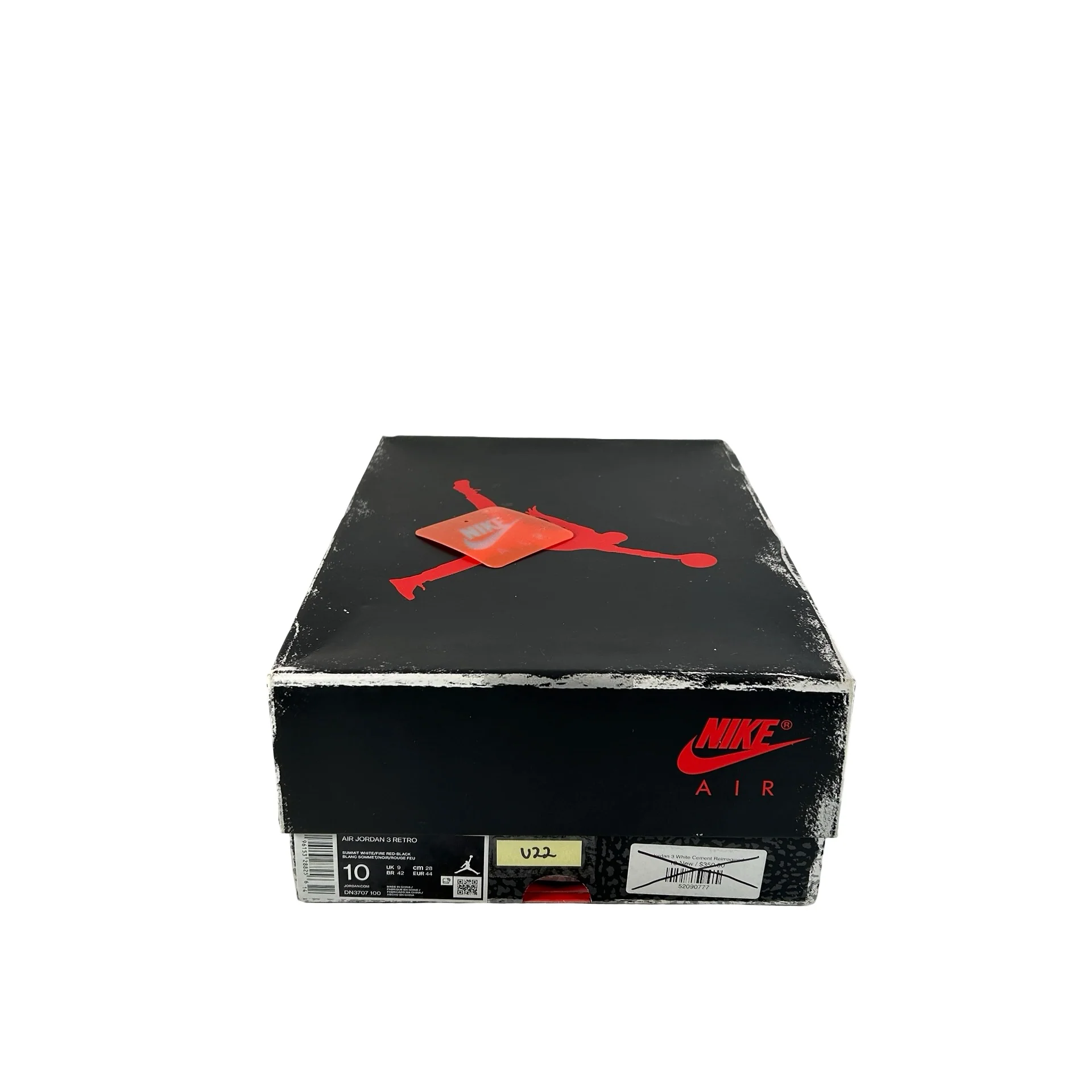 DN3707 100 Jordan 3 Retro White Cement Reimagined [USED] - 10 M (Used22) - Image 7