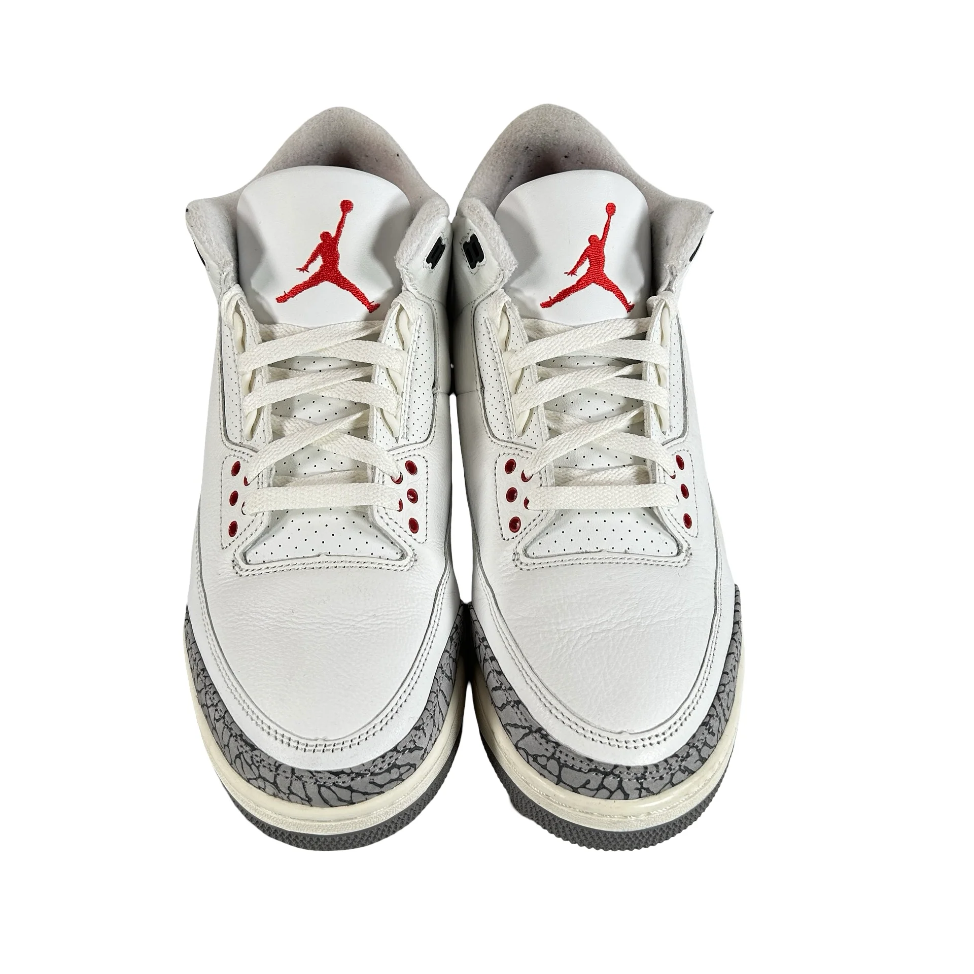 DN3707 100 Jordan 3 Retro White Cement Reimagined [USED] - 10 M (Used23) - Image 2