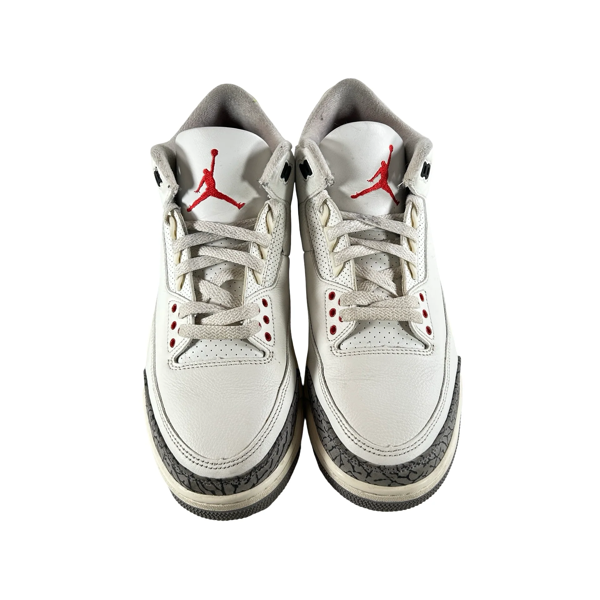 DN3707 100 Jordan 3 Retro White Cement Reimagined [USED] - 10 M (Used28) - Image 2