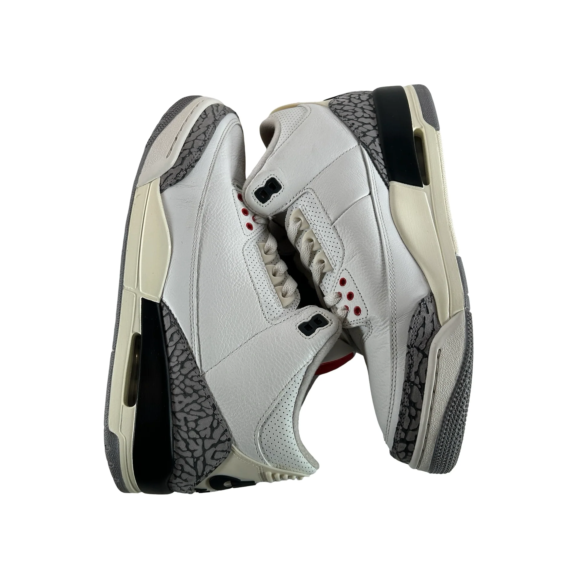 DN3707 100 Jordan 3 Retro White Cement Reimagined [USED] - 10 M (Used29) - Image 5