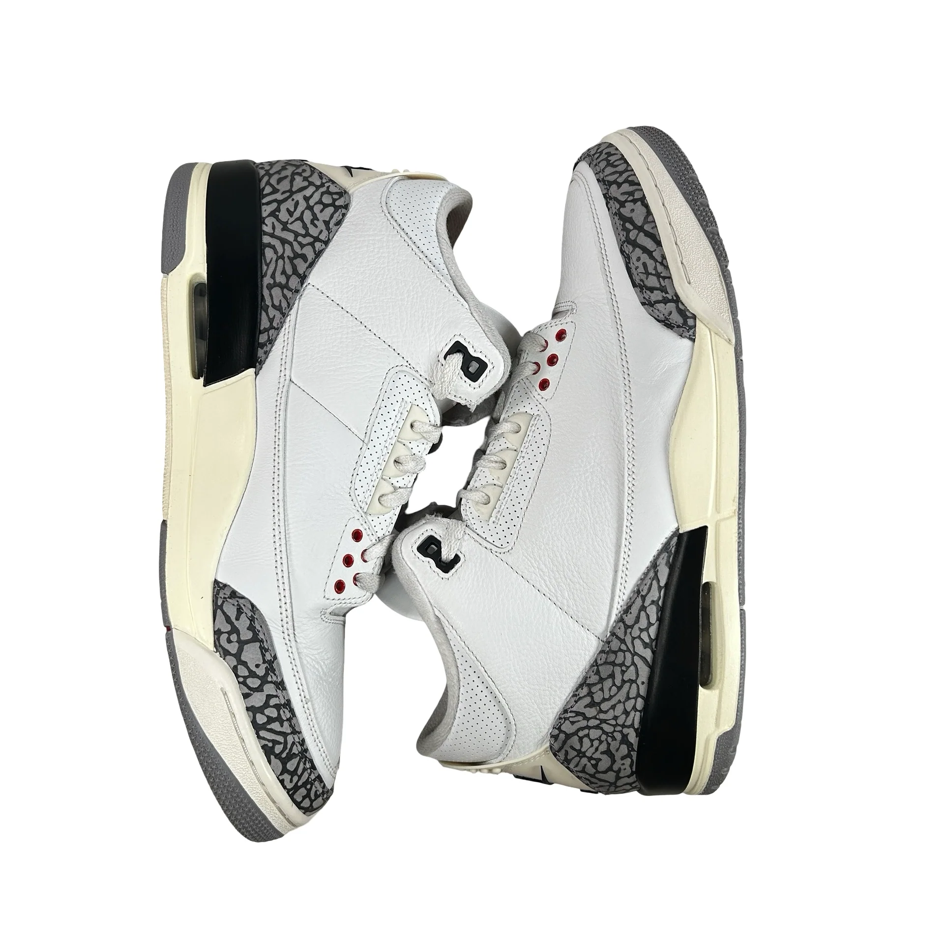 DN3707 100 Jordan 3 Retro White Cement Reimagined [USED] - 11.5 M (Used15) - Image 5
