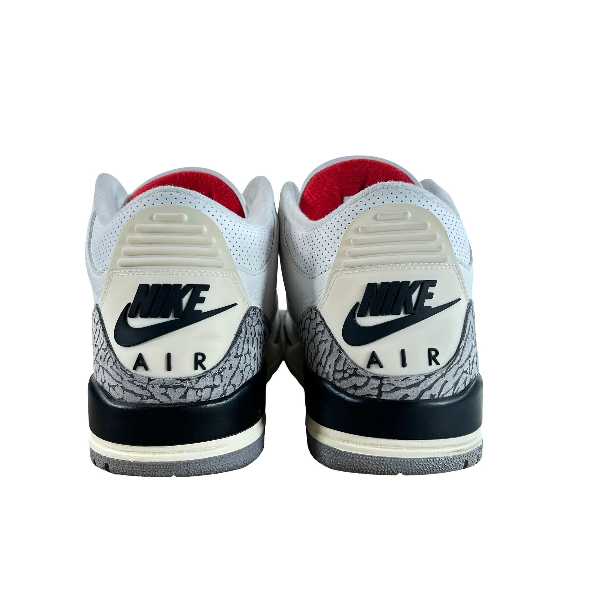 DN3707 100 Jordan 3 Retro White Cement Reimagined [USED] - 11.5 M (Used21) - Image 3