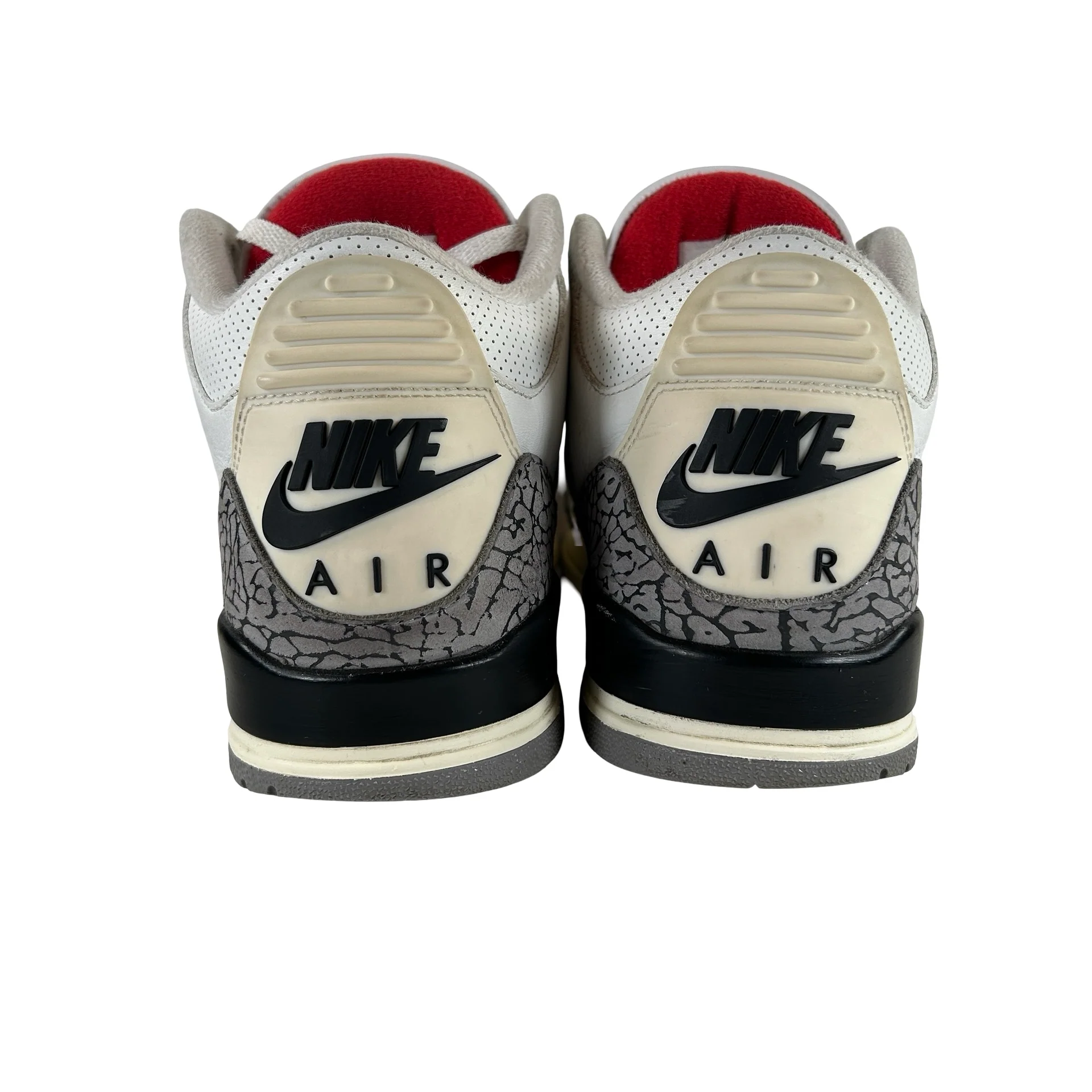 DN3707 100 Jordan 3 Retro White Cement Reimagined [USED] - 11 M (Used17) - Image 3