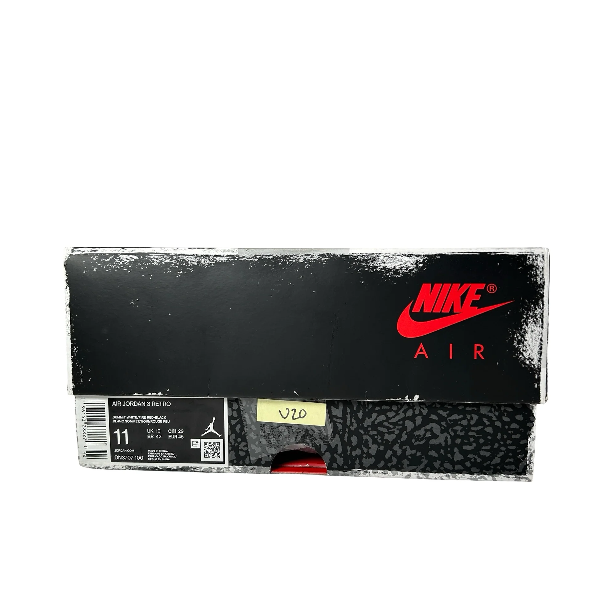 DN3707 100 Jordan 3 Retro White Cement Reimagined [USED] - 11 M (Used20) - Image 7