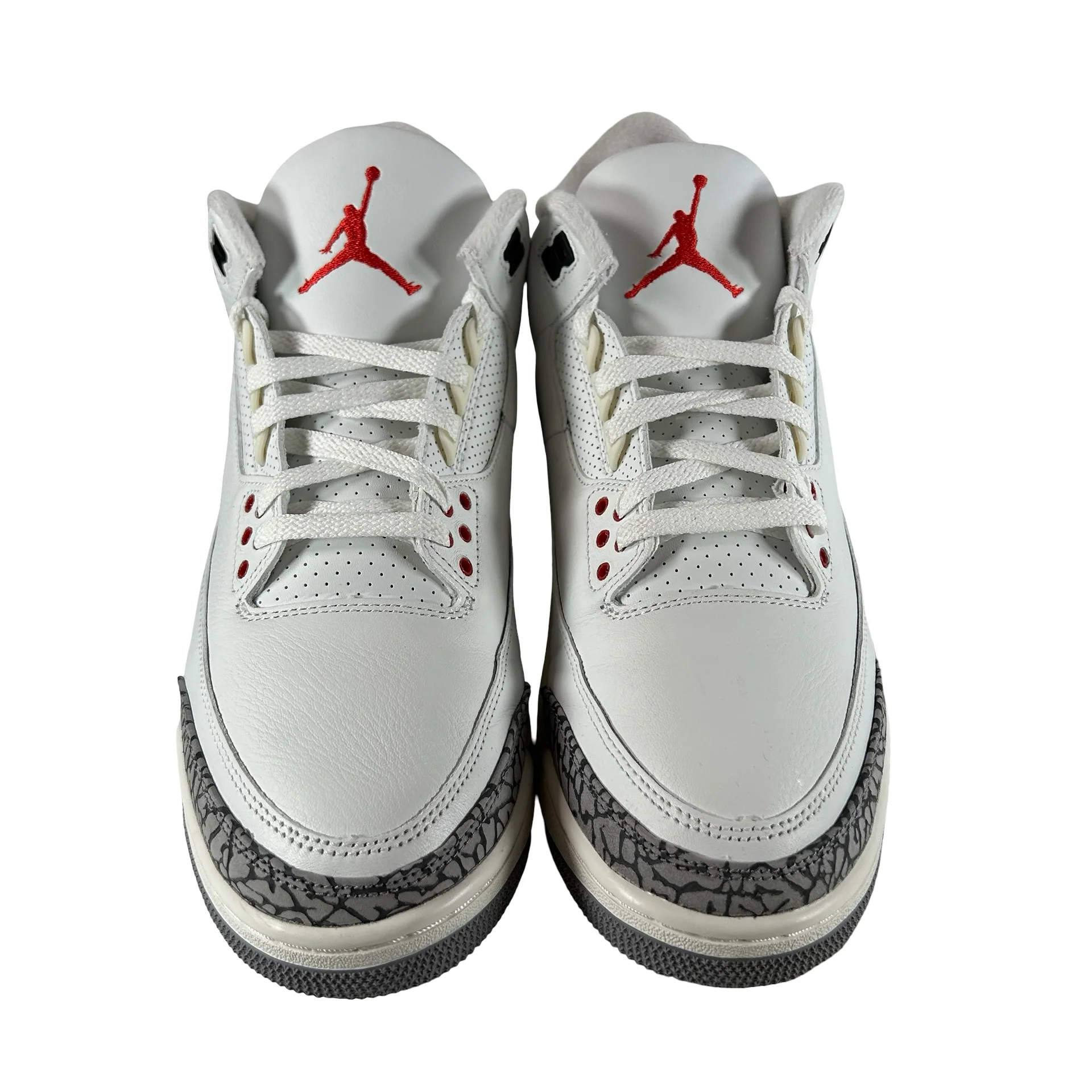 DN3707 100 Jordan 3 Retro White Cement Reimagined [USED] - 11 M (Used21) - Image 2
