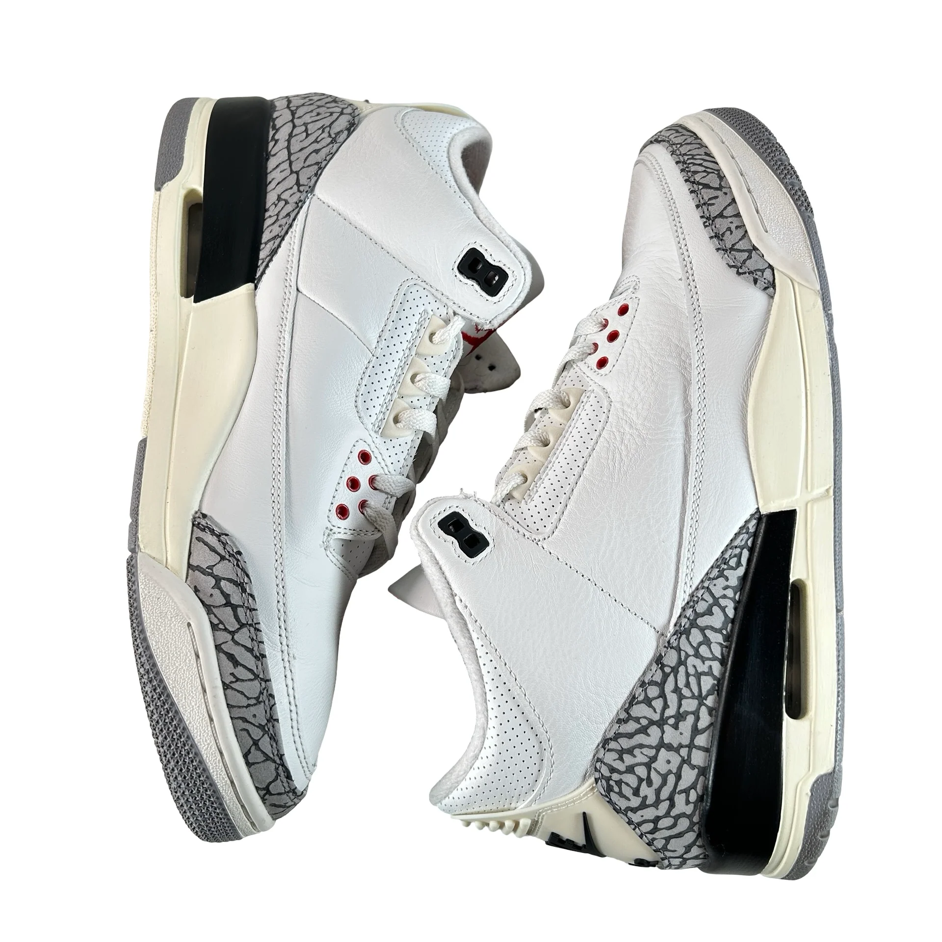 DN3707 100 Jordan 3 Retro White Cement Reimagined [USED] - 11 M (Used27) - Image 5