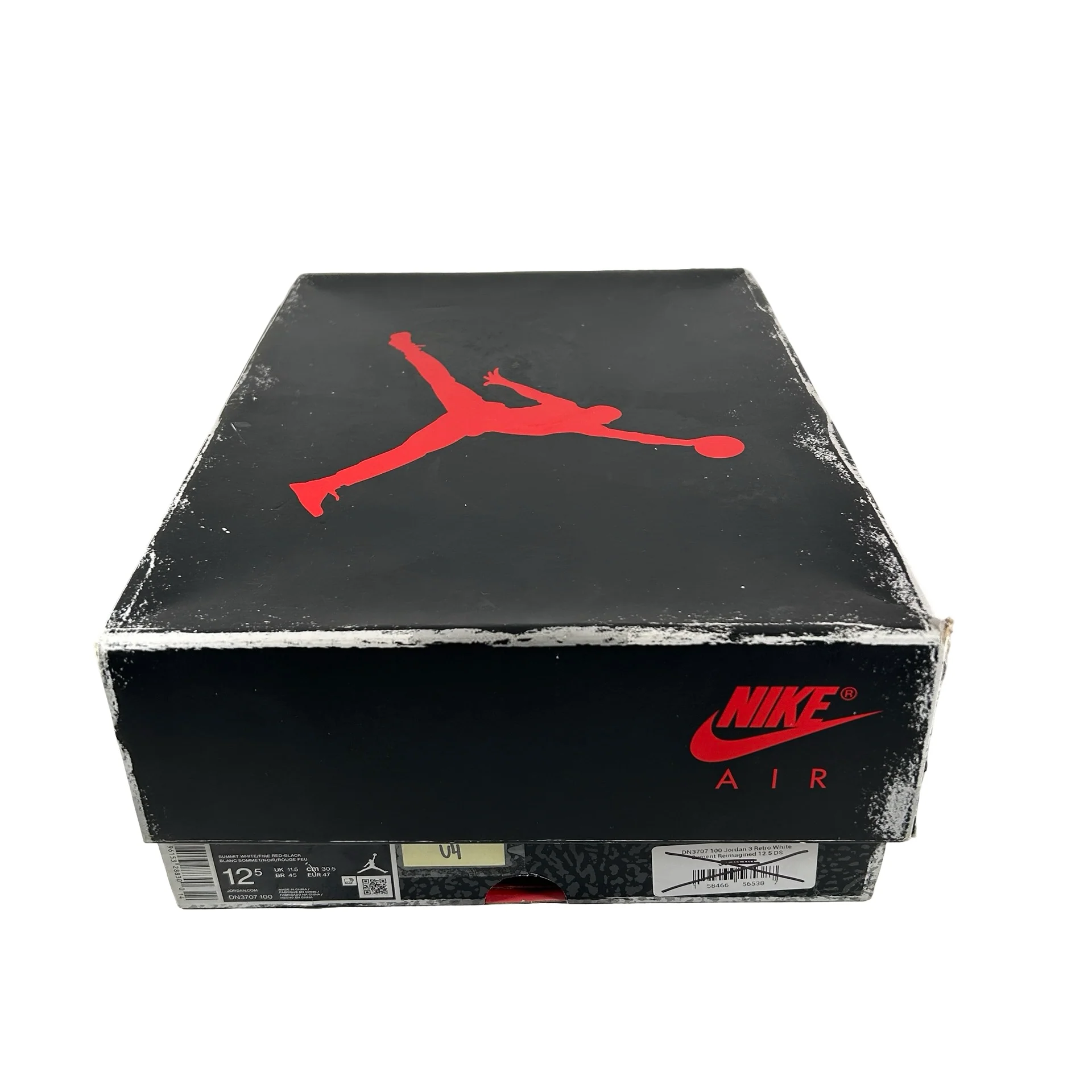 DN3707 100 Jordan 3 Retro White Cement Reimagined [USED] - 12.5 M (Used4) - Image 7