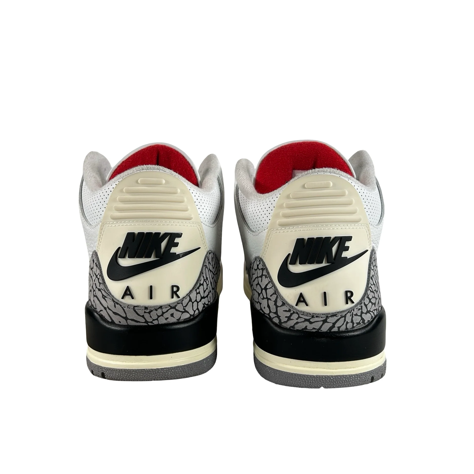 DN3707 100 Jordan 3 Retro White Cement Reimagined [USED] - 12.5 M (Used7) - Image 3