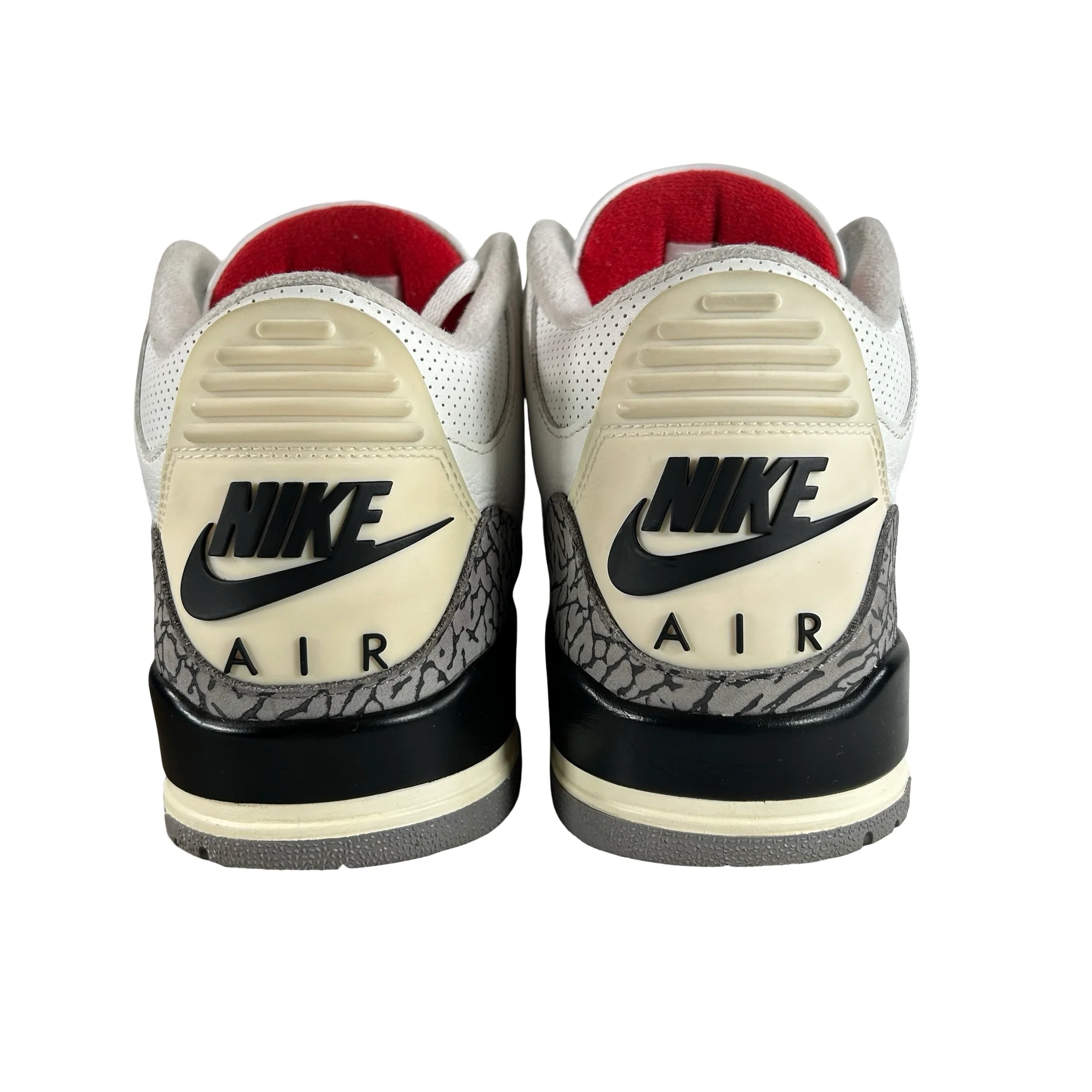 DN3707 100 Jordan 3 Retro White Cement Reimagined [USED] - 12 M (Used10) - Image 3