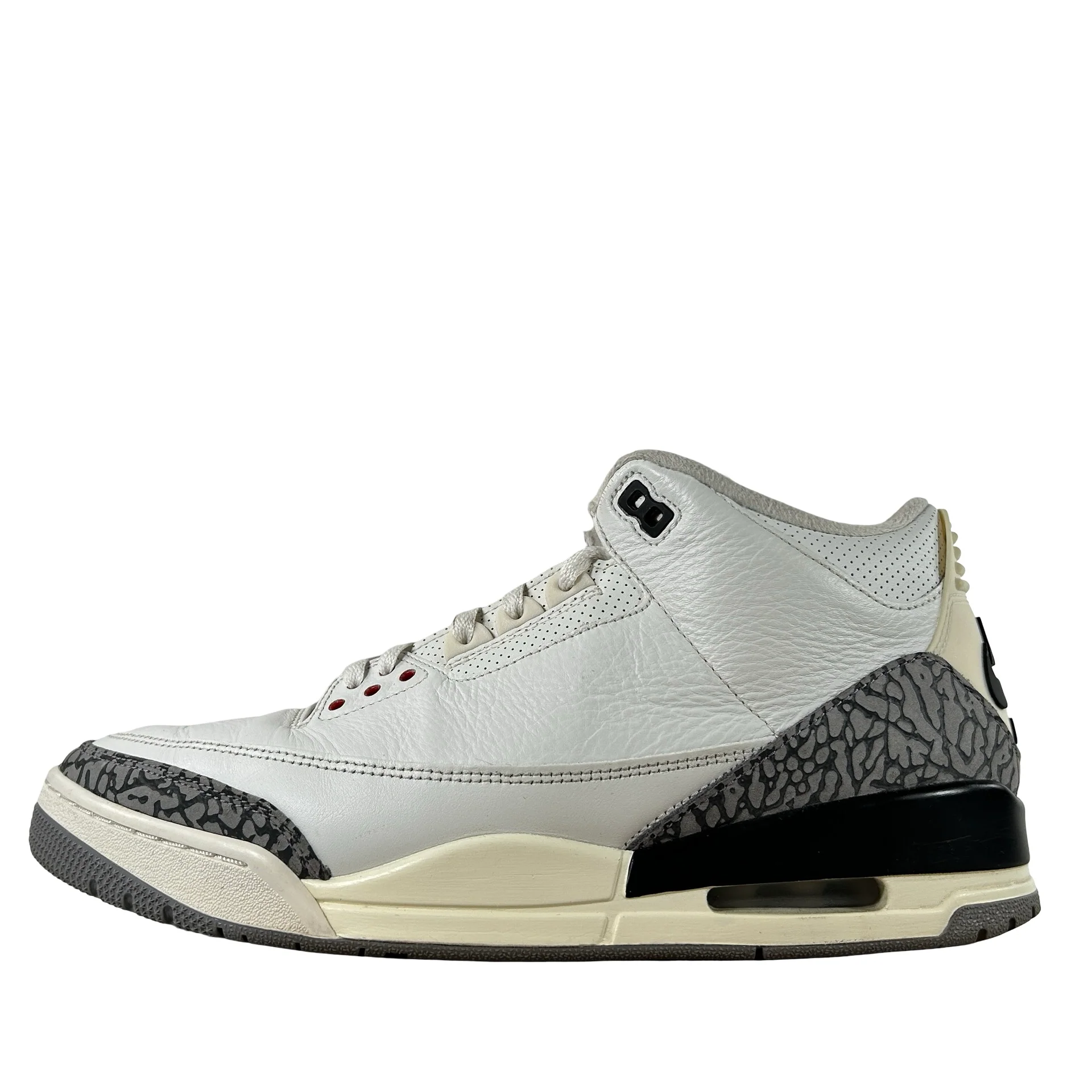 DN3707 100 Jordan 3 Retro White Cement Reimagined [USED] - 12 M (Used16)
