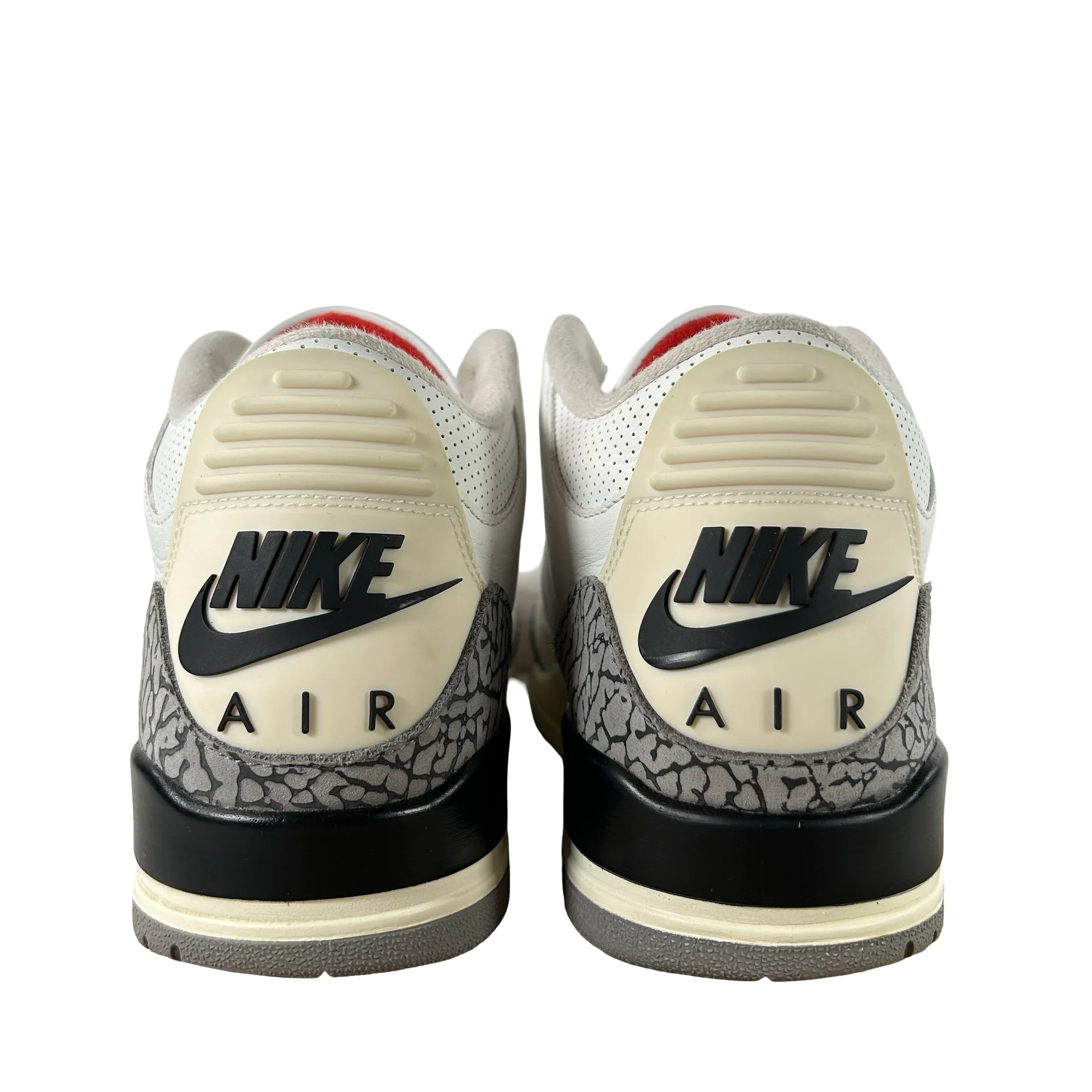 DN3707 100 Jordan 3 Retro White Cement Reimagined [USED] - 12 M (Used16) - Image 3