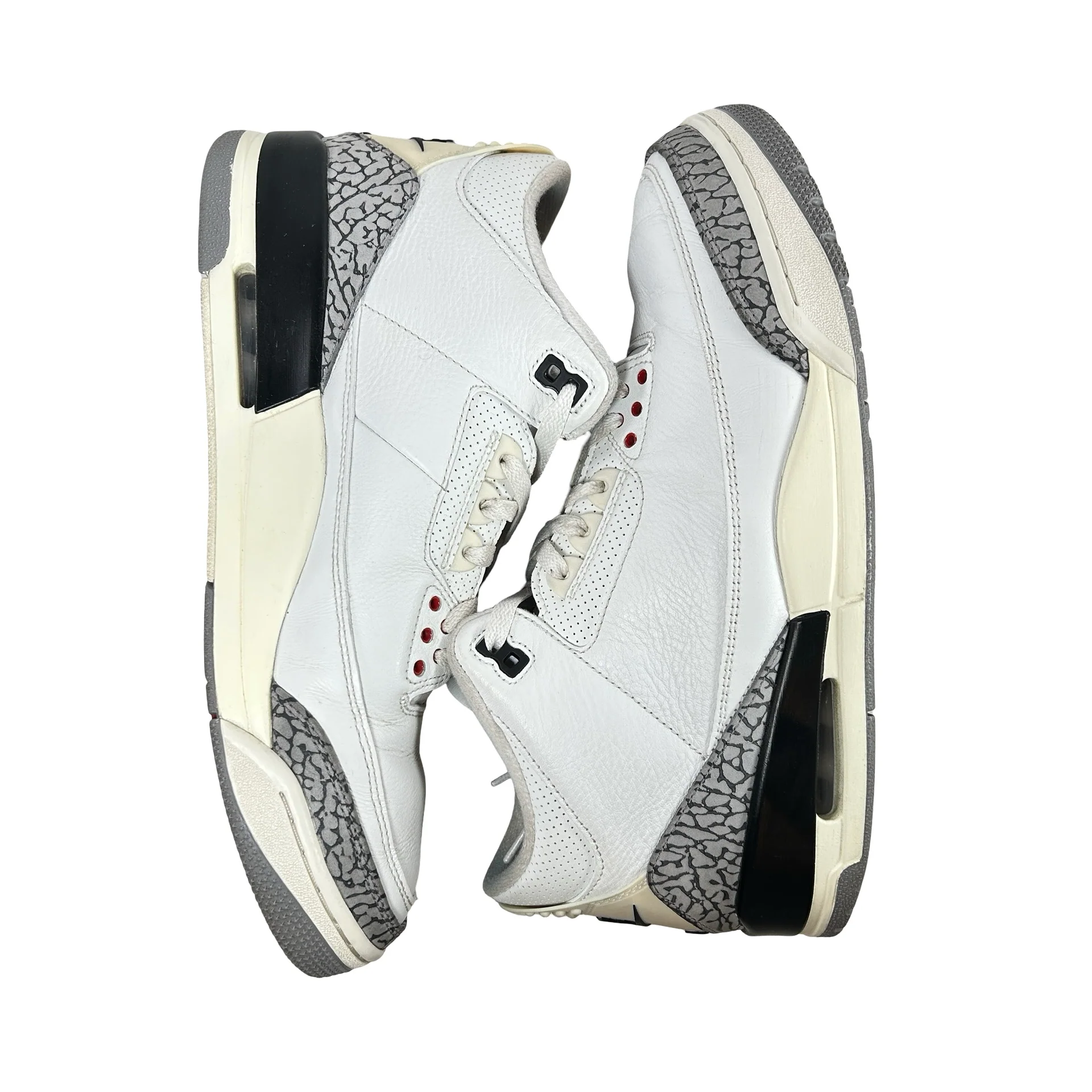 DN3707 100 Jordan 3 Retro White Cement Reimagined [USED] - 12 M (Used8) - Image 5