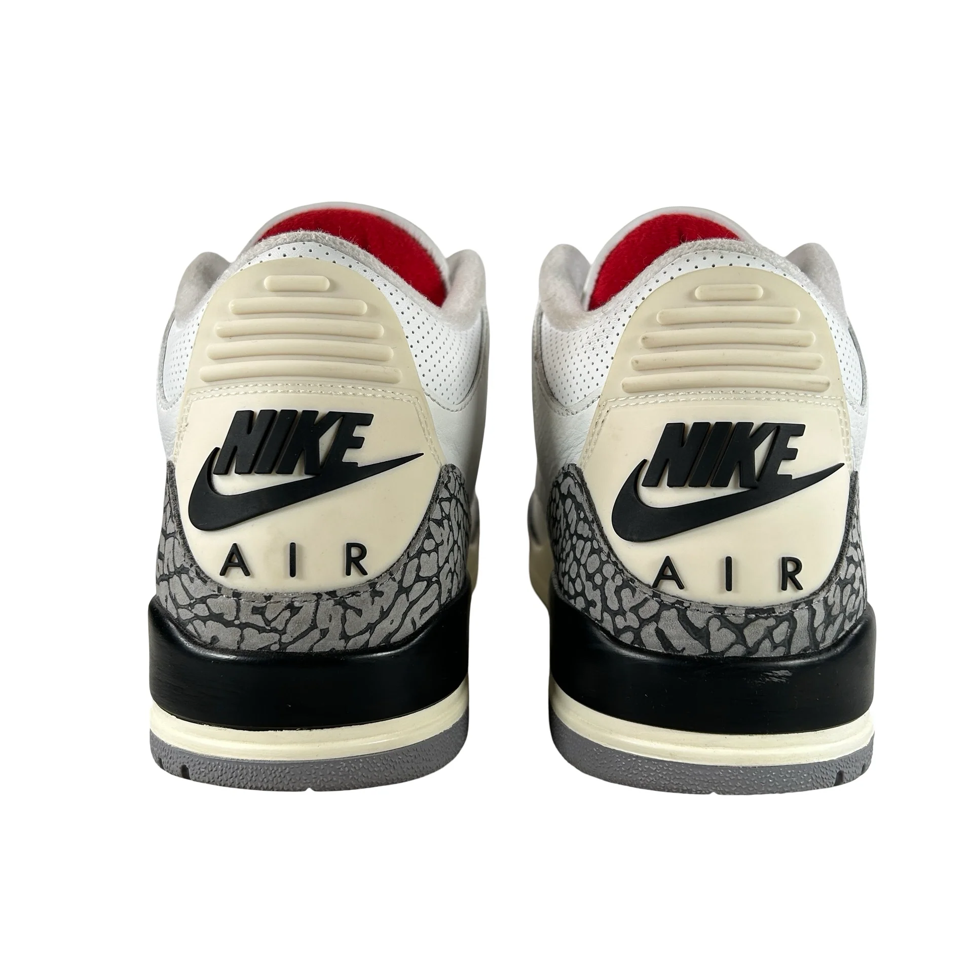 DN3707 100 Jordan 3 Retro White Cement Reimagined [USED] - 13 M (Used8) - Image 3