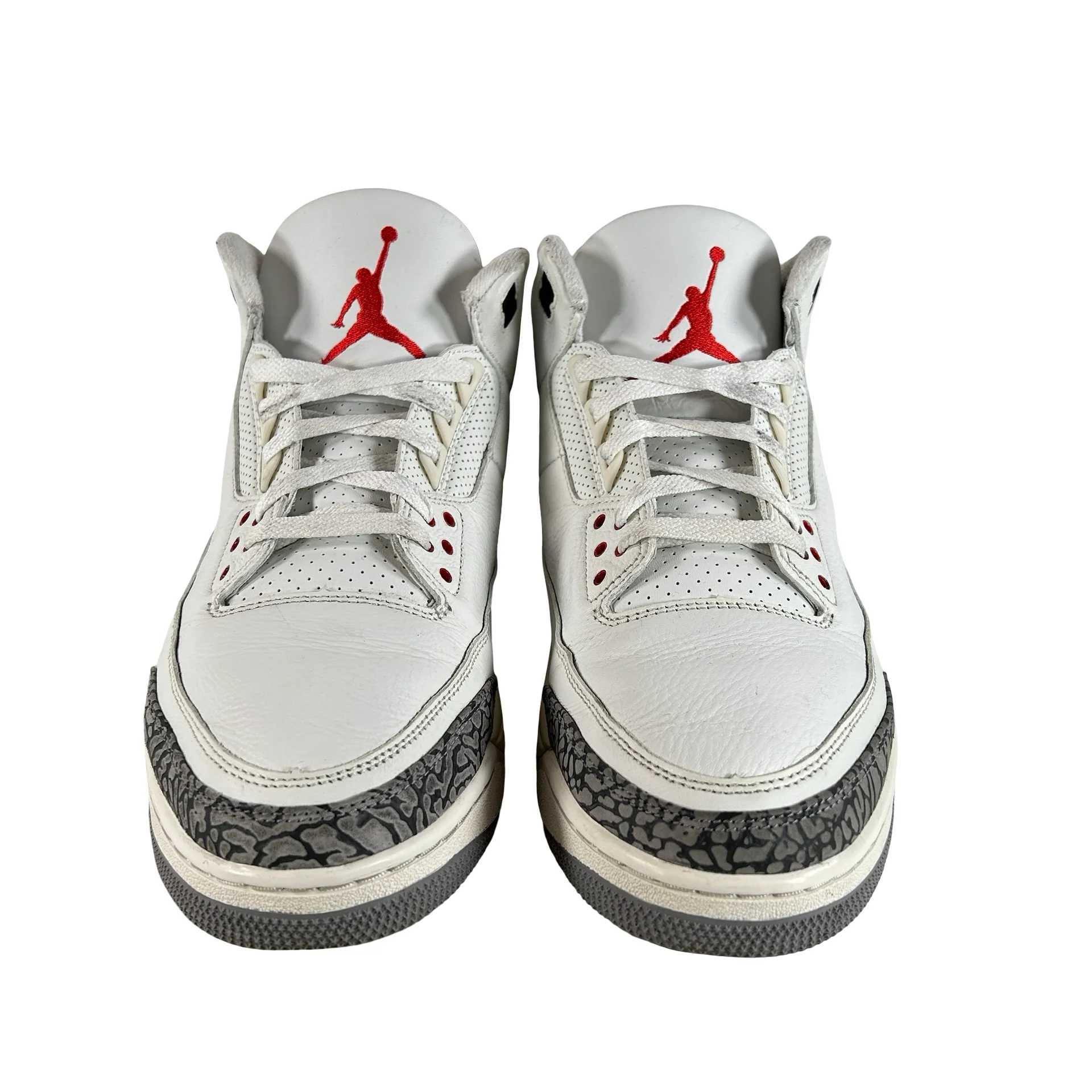 DN3707 100 Jordan 3 Retro White Cement Reimagined [USED] - 13 M (Used9) - Image 2