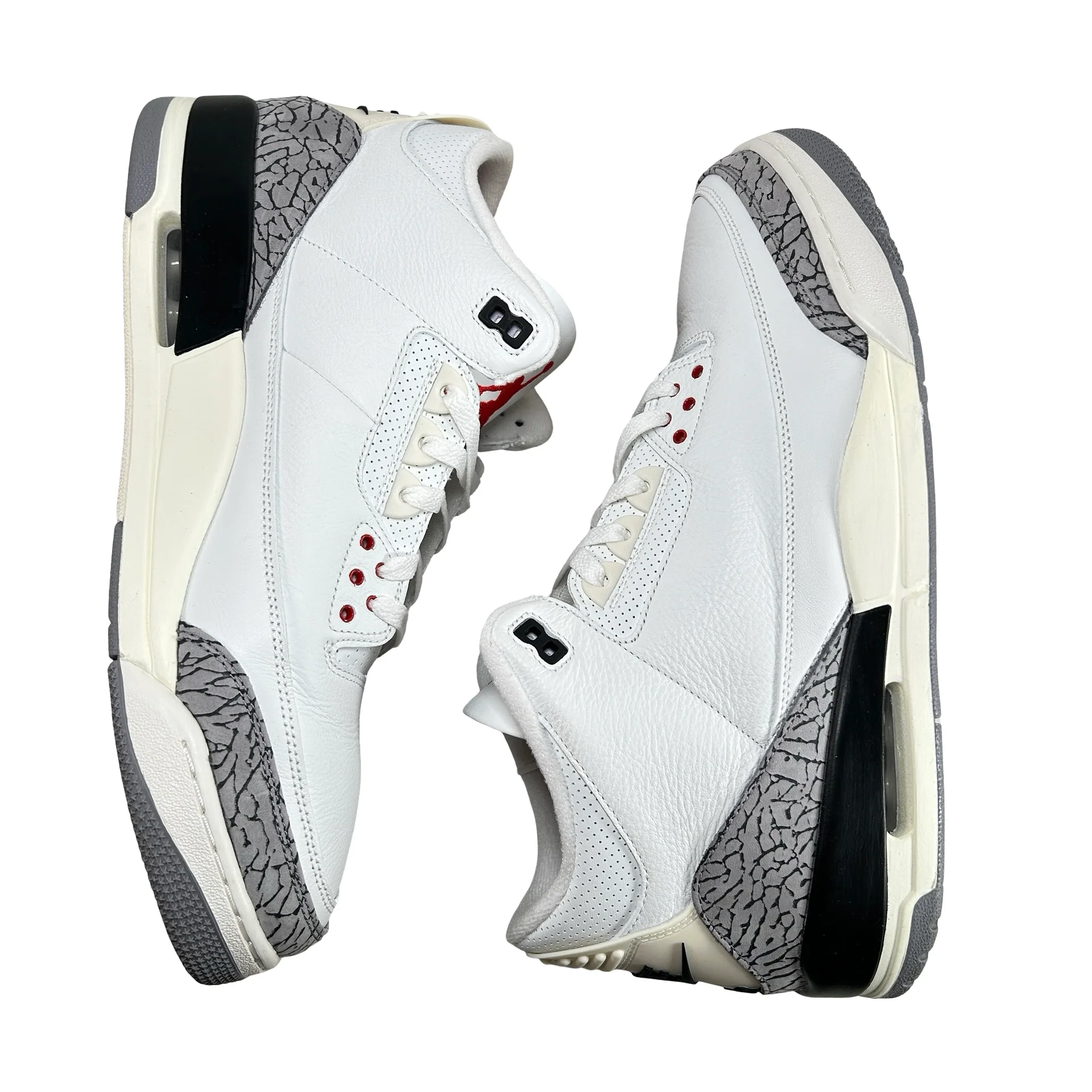 DN3707 100 Jordan 3 Retro White Cement Reimagined [USED] - 14 M (Used2) - Image 5
