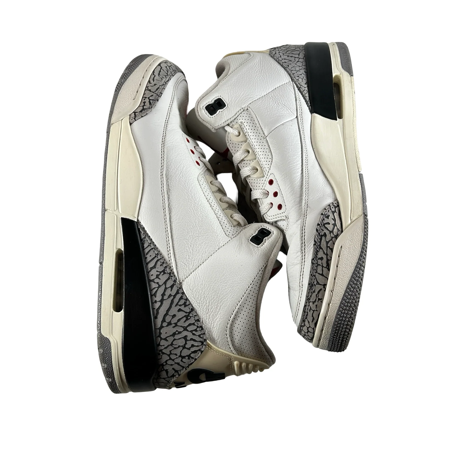 DN3707 100 Jordan 3 Retro White Cement Reimagined [USED] - 14 M (Used3) - Image 4