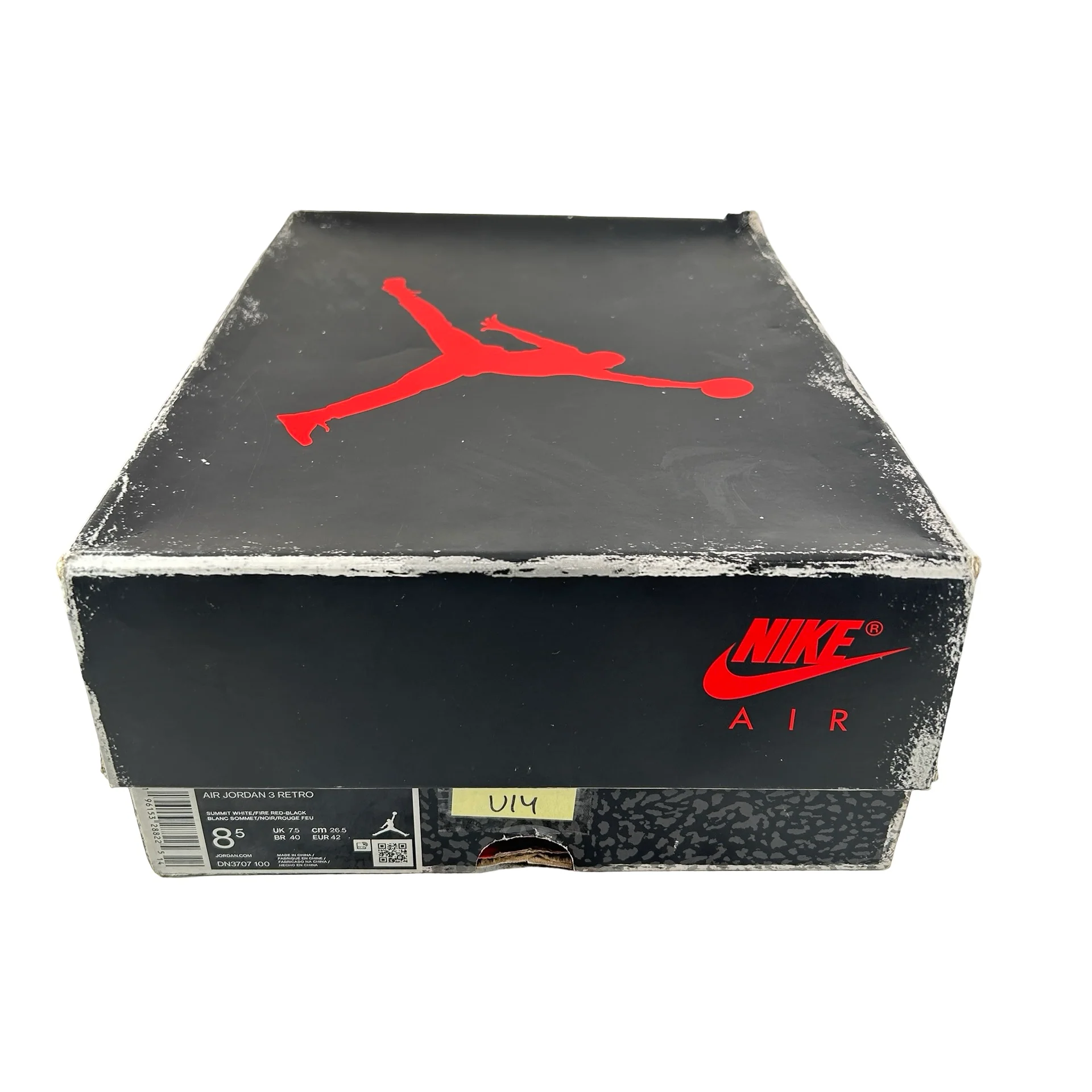 DN3707 100 Jordan 3 Retro White Cement Reimagined [USED] - 8.5 M (Used14) - Image 7