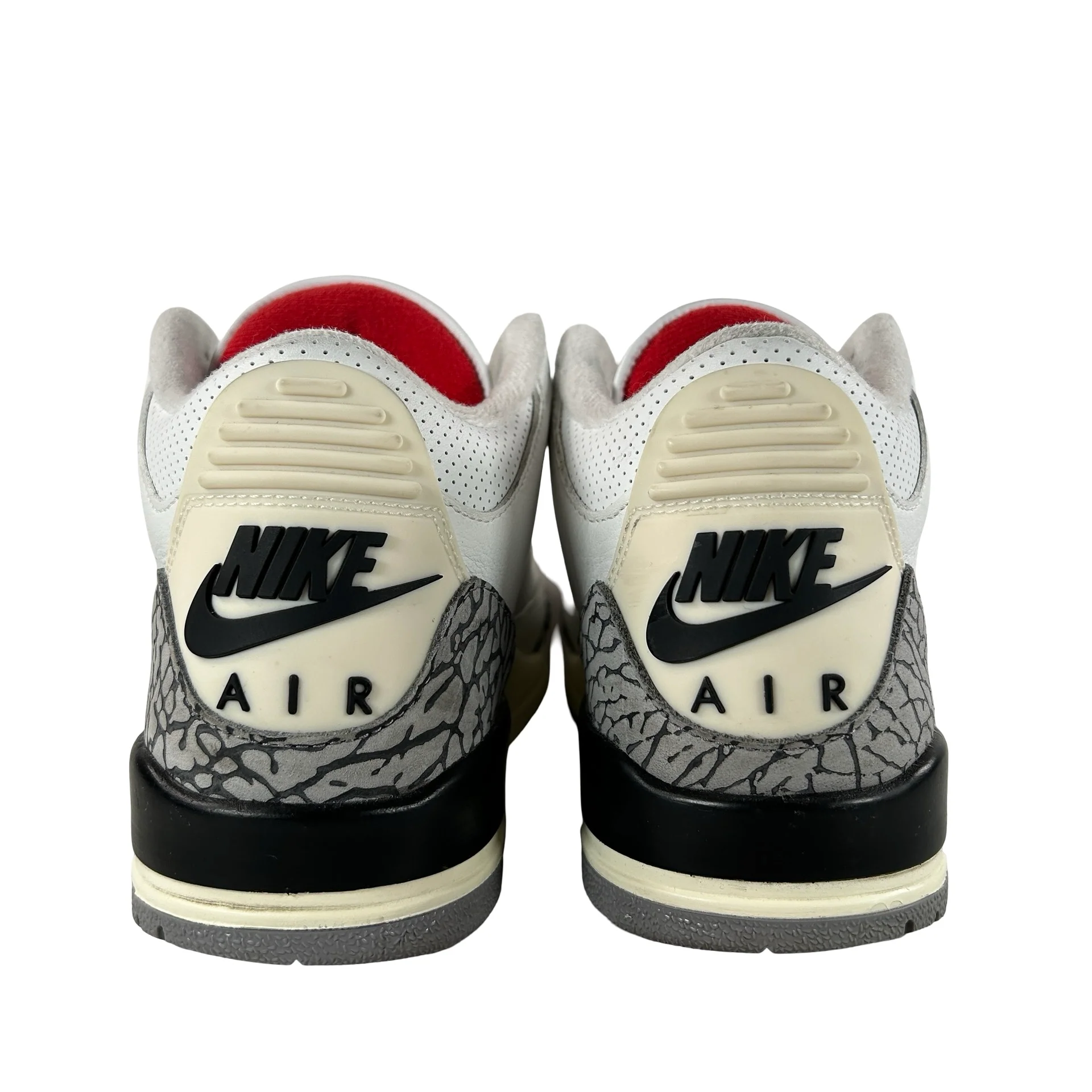DN3707 100 Jordan 3 Retro White Cement Reimagined [USED] - 8 M (Used11) - Image 3