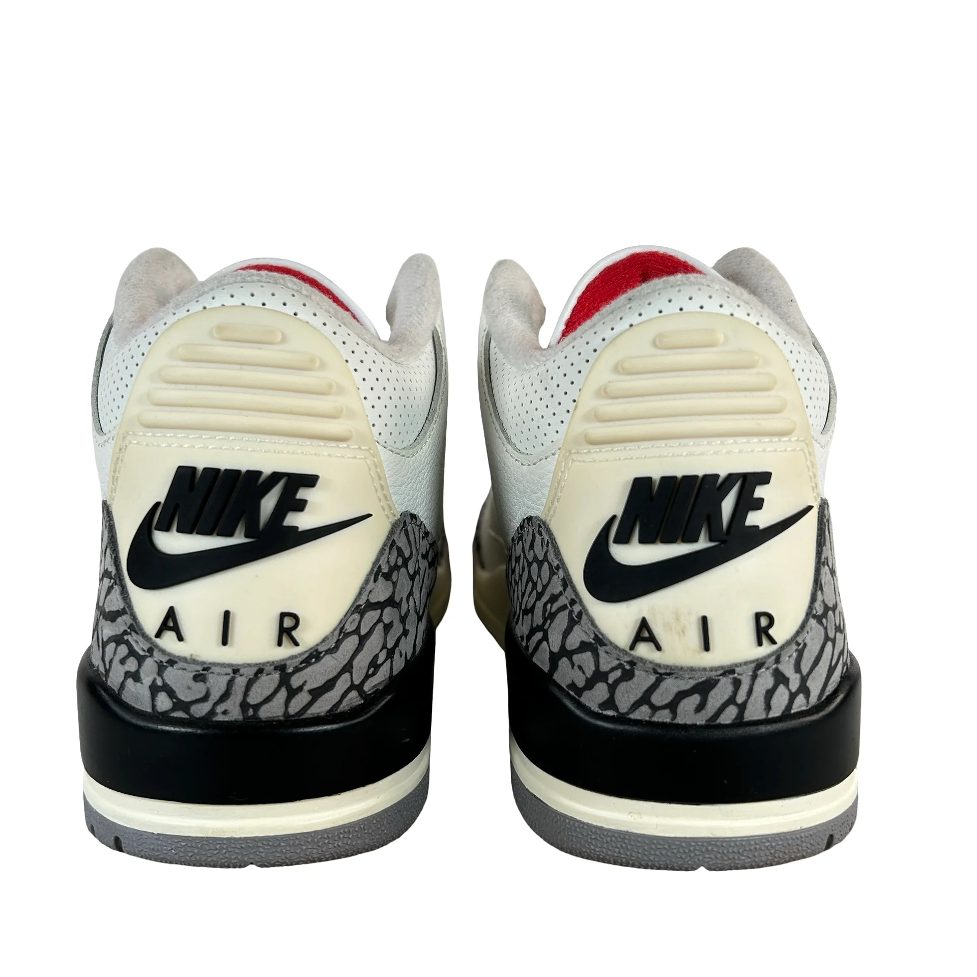 DN3707 100 Jordan 3 Retro White Cement Reimagined [USED] - 8 M (Used2) (Replace Box2) - Image 3