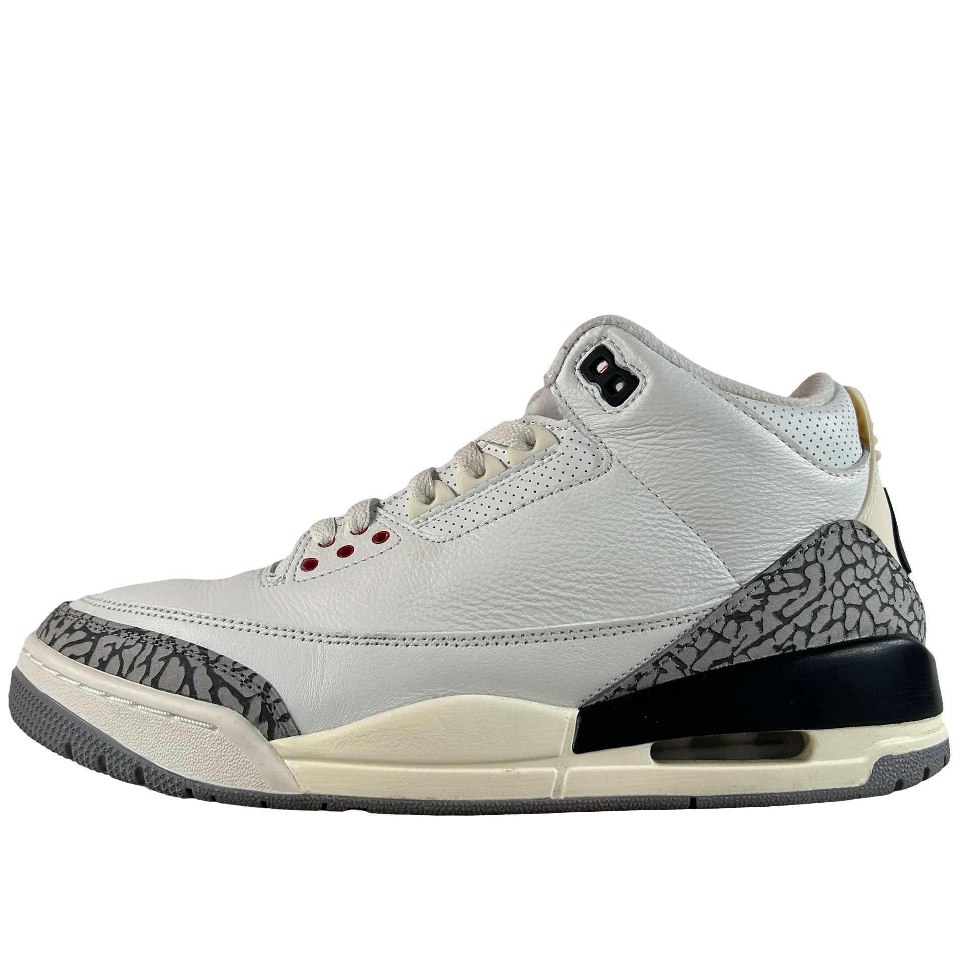 DN3707 100 Jordan 3 Retro White Cement Reimagined [USED] - 9.5 M (Used15)