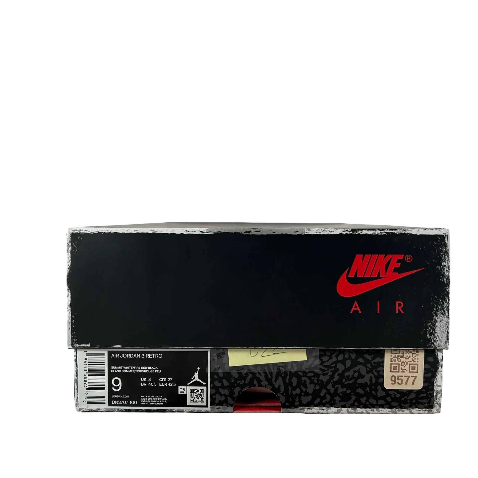 DN3707 100 Jordan 3 Retro White Cement Reimagined [USED] - 9 M (Used21) - Image 7