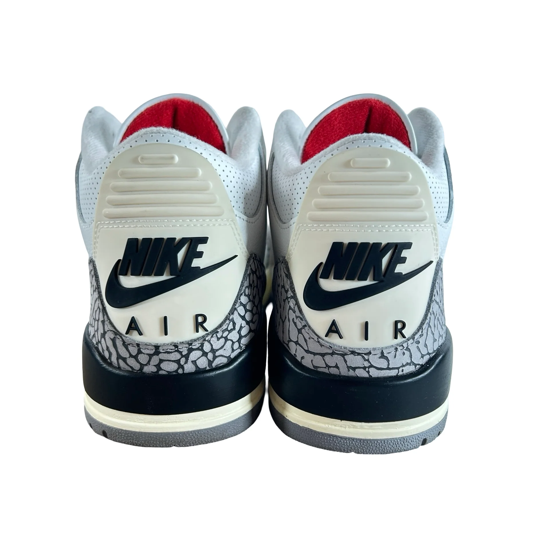 DN3707 100 Jordan 3 Retro White Cement Reimagined [USED] - 9.5 M (Used24) - Image 3