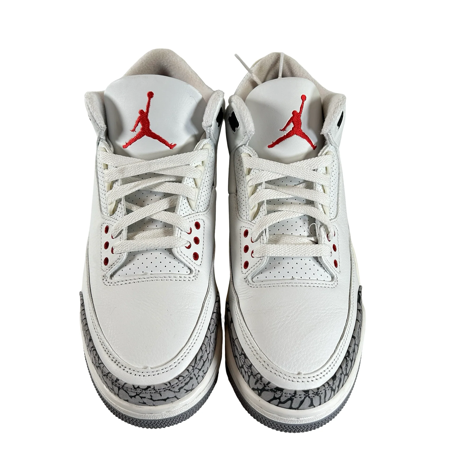 DN3707 100 Jordan 3 Retro White Cement Reimagined [USED] - 9 M (Used16) - Image 2