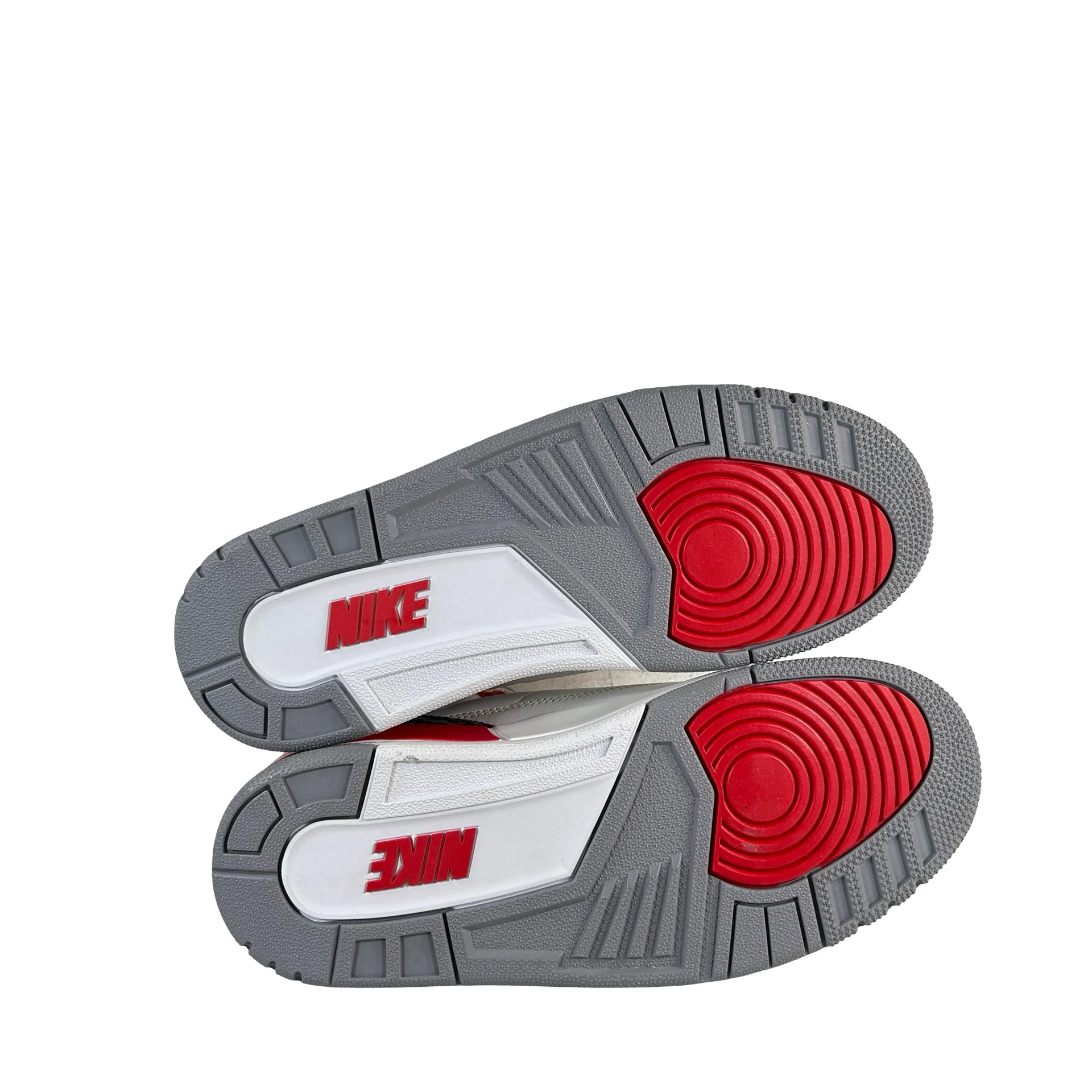 DN3707 160 Jordan 3 Retro Fire Red (2022) - 8 M (Yellowing) (Replace Box) - Image 6