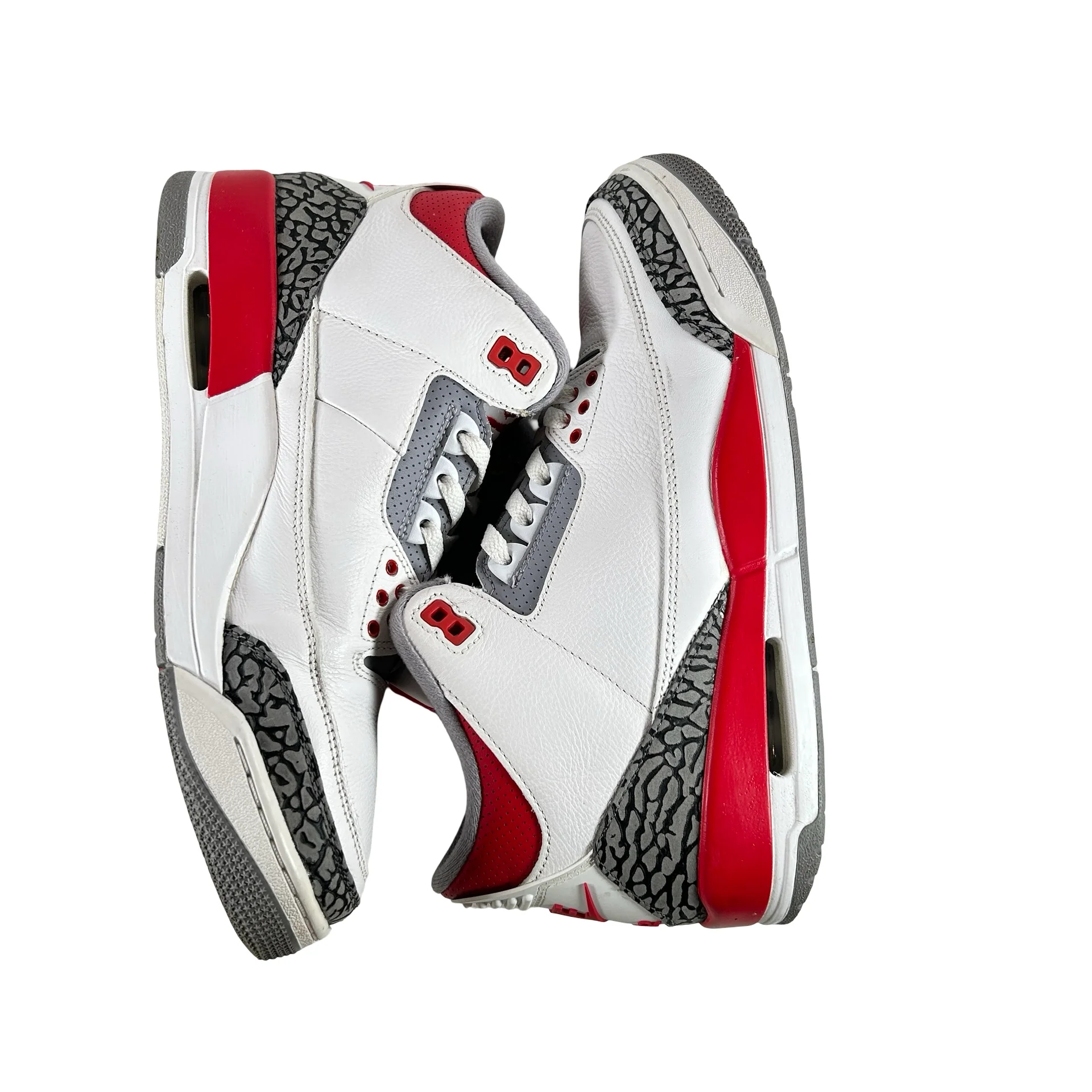 DN3707 160 Jordan 3 Retro Fire Red (2022) [USED] - 10.5 M (Used7) - Image 5
