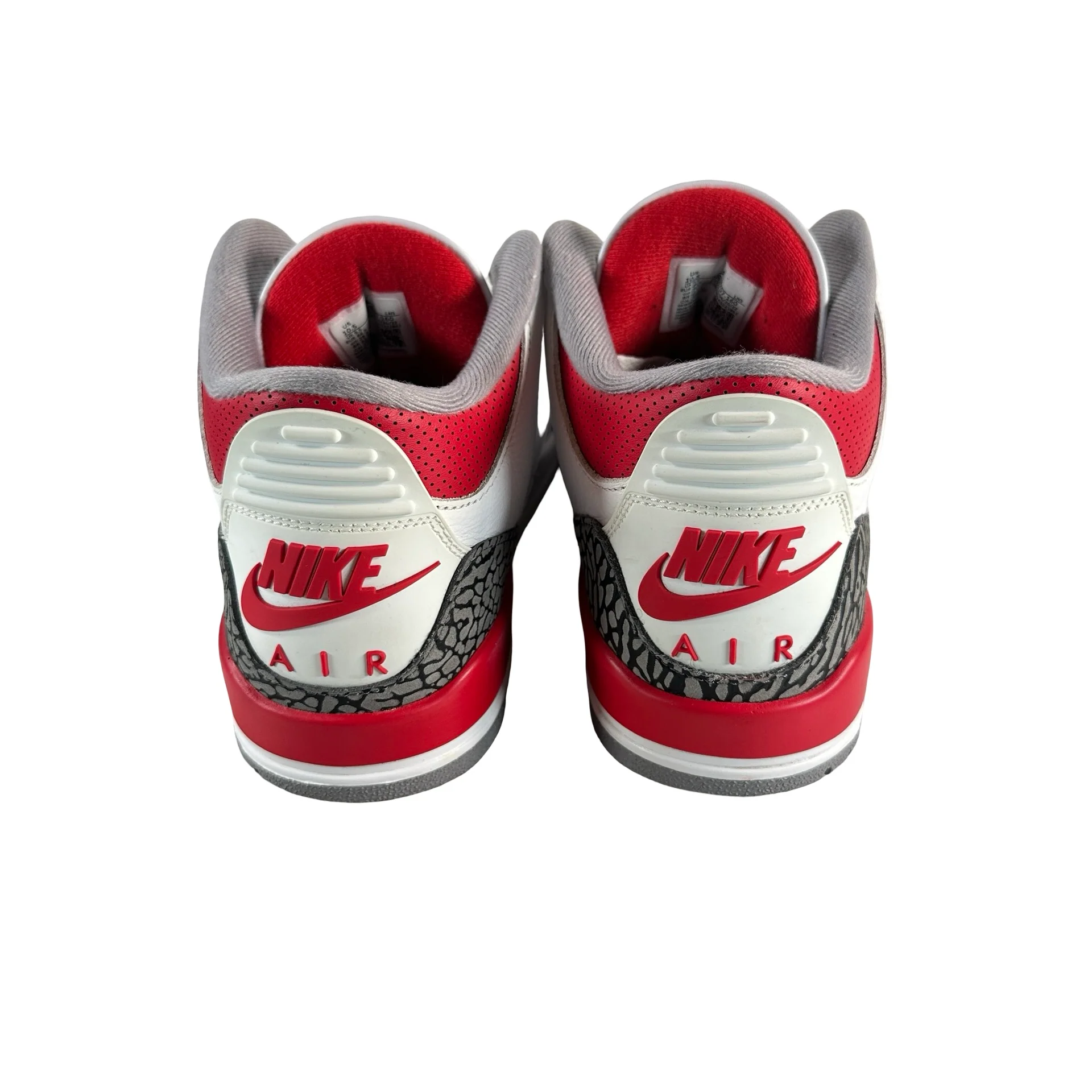 DN3707 160 Jordan 3 Retro Fire Red (2022) [USED] - 10.5 M (Used9) - Image 3