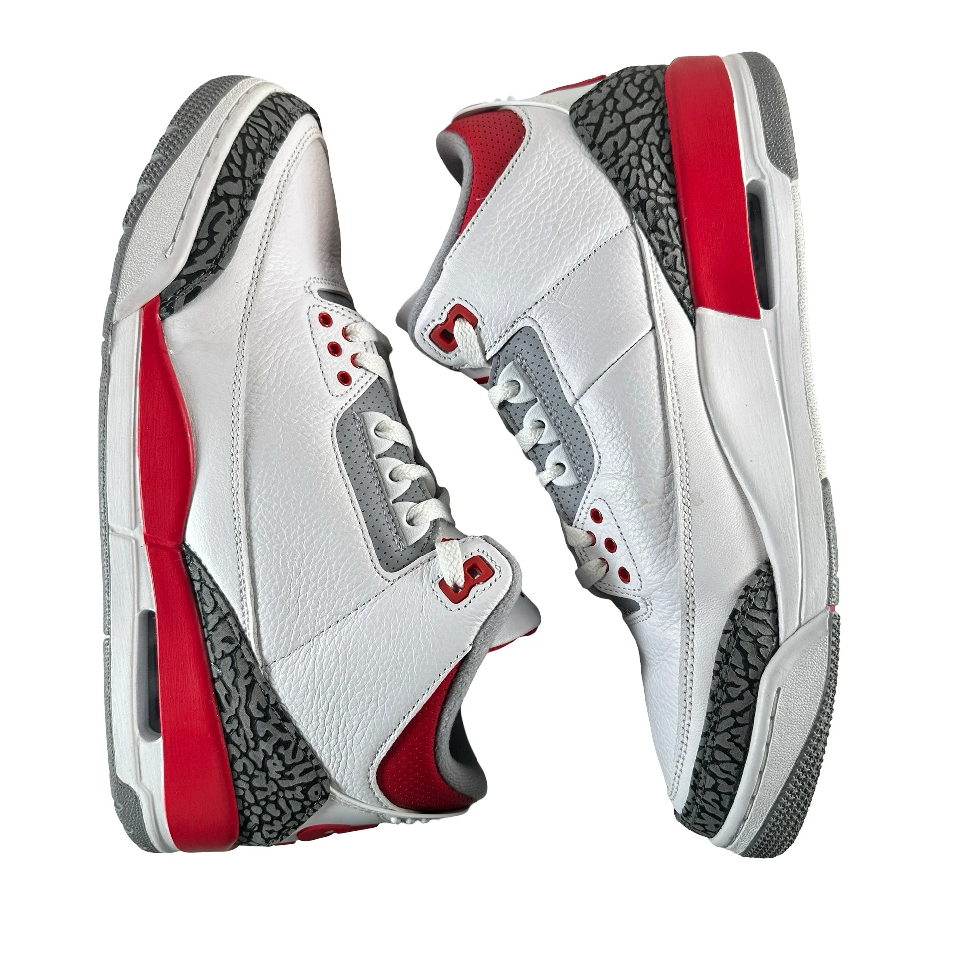 DN3707 160 Jordan 3 Retro Fire Red (2022) [USED] - 10.5 M (VNDS) - Image 4