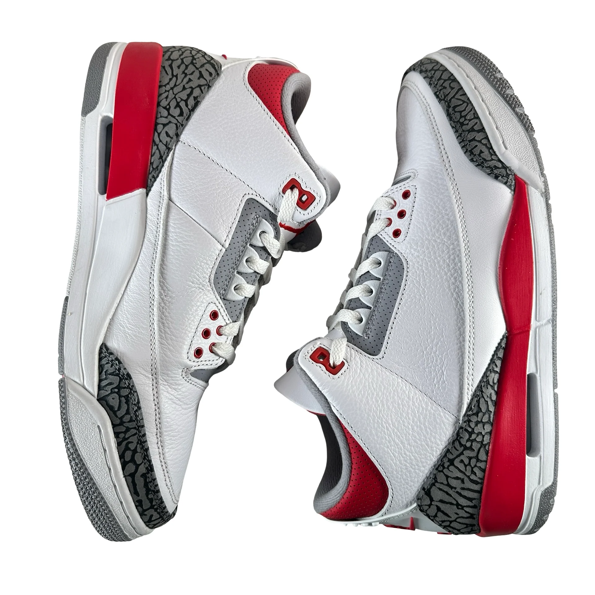 DN3707 160 Jordan 3 Retro Fire Red (2022) [USED] - 10.5 M (VNDS) - Image 5