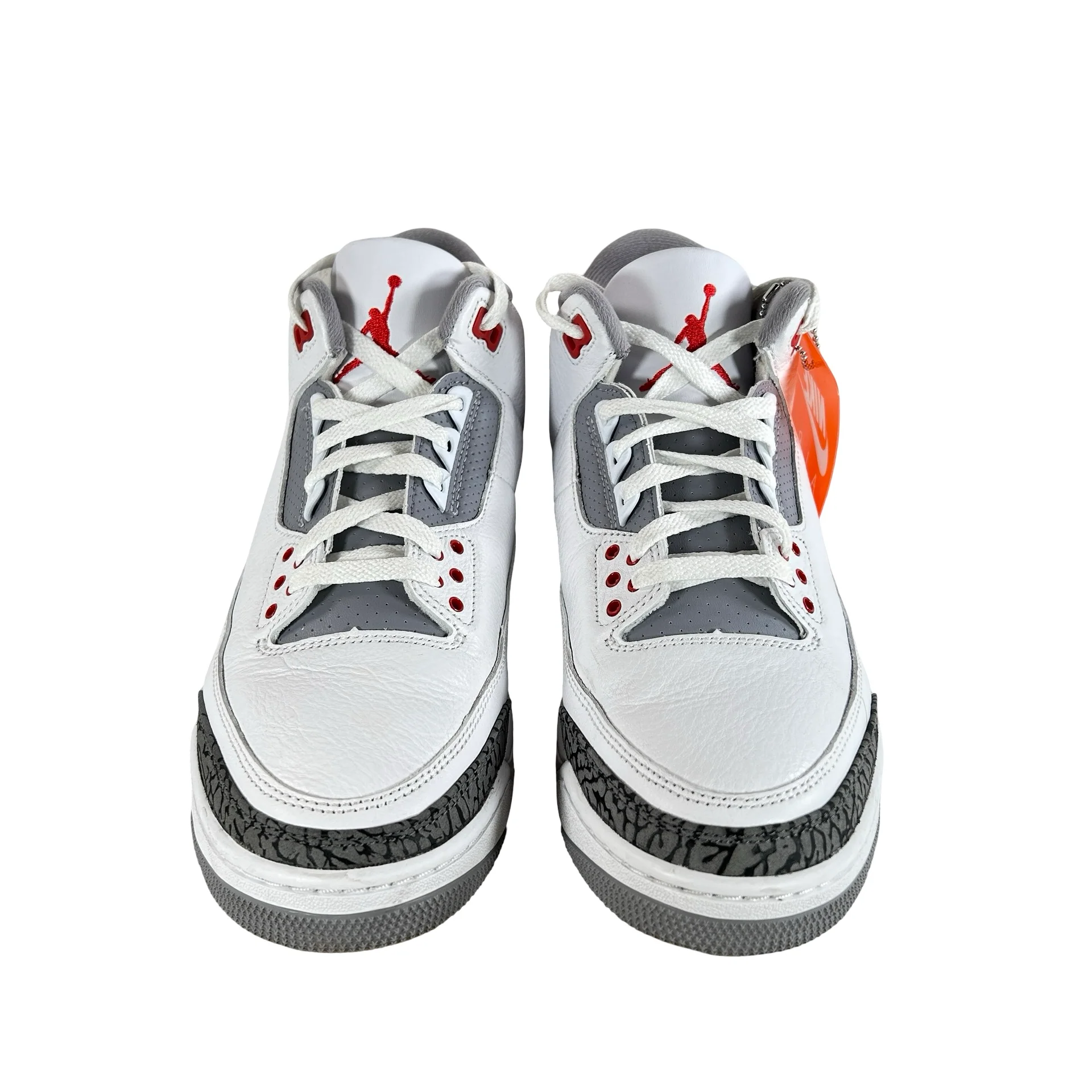 DN3707 160 Jordan 3 Retro Fire Red (2022) [USED] - 10 M (Used8) - Image 2