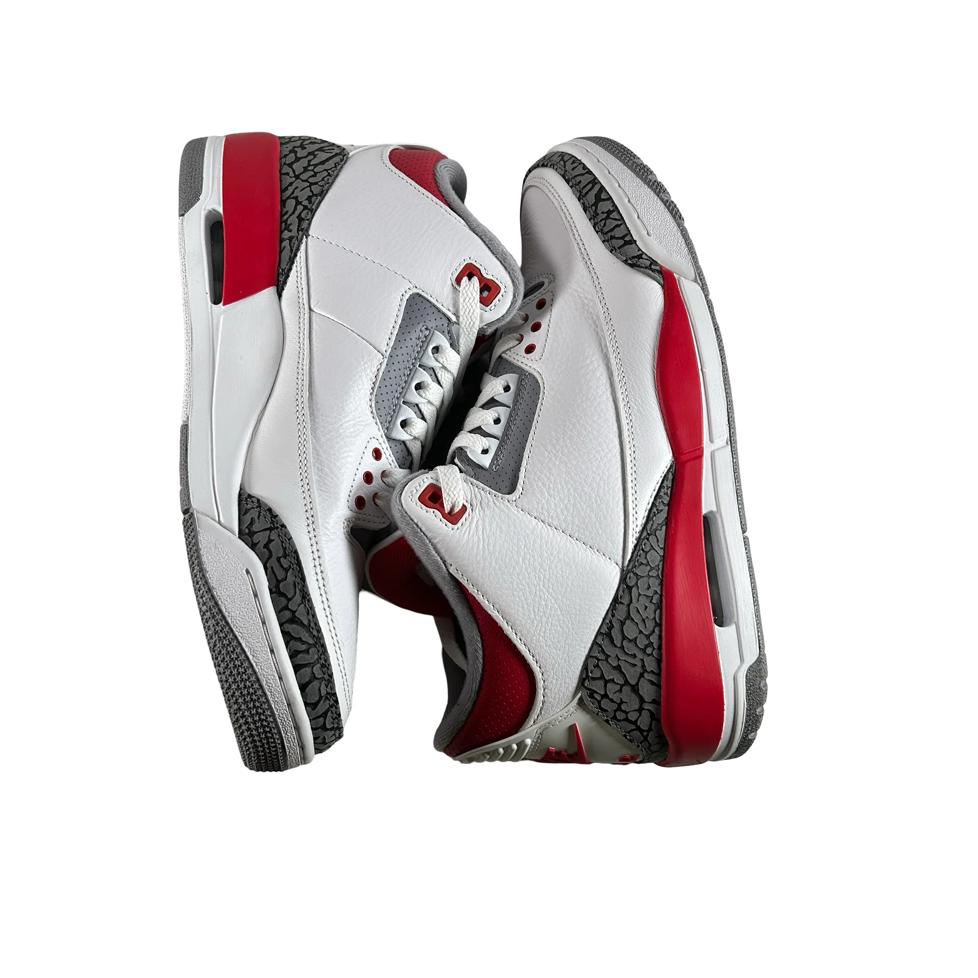 DN3707 160 Jordan 3 Retro Fire Red (2022) [USED] - 10 M (VNDS2) - Image 5
