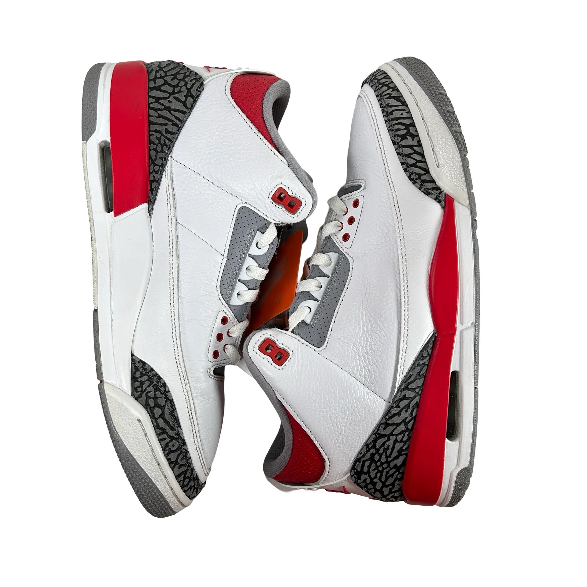 DN3707 160 Jordan 3 Retro Fire Red (2022) [USED] - 11.5 M (Used3) - Image 5