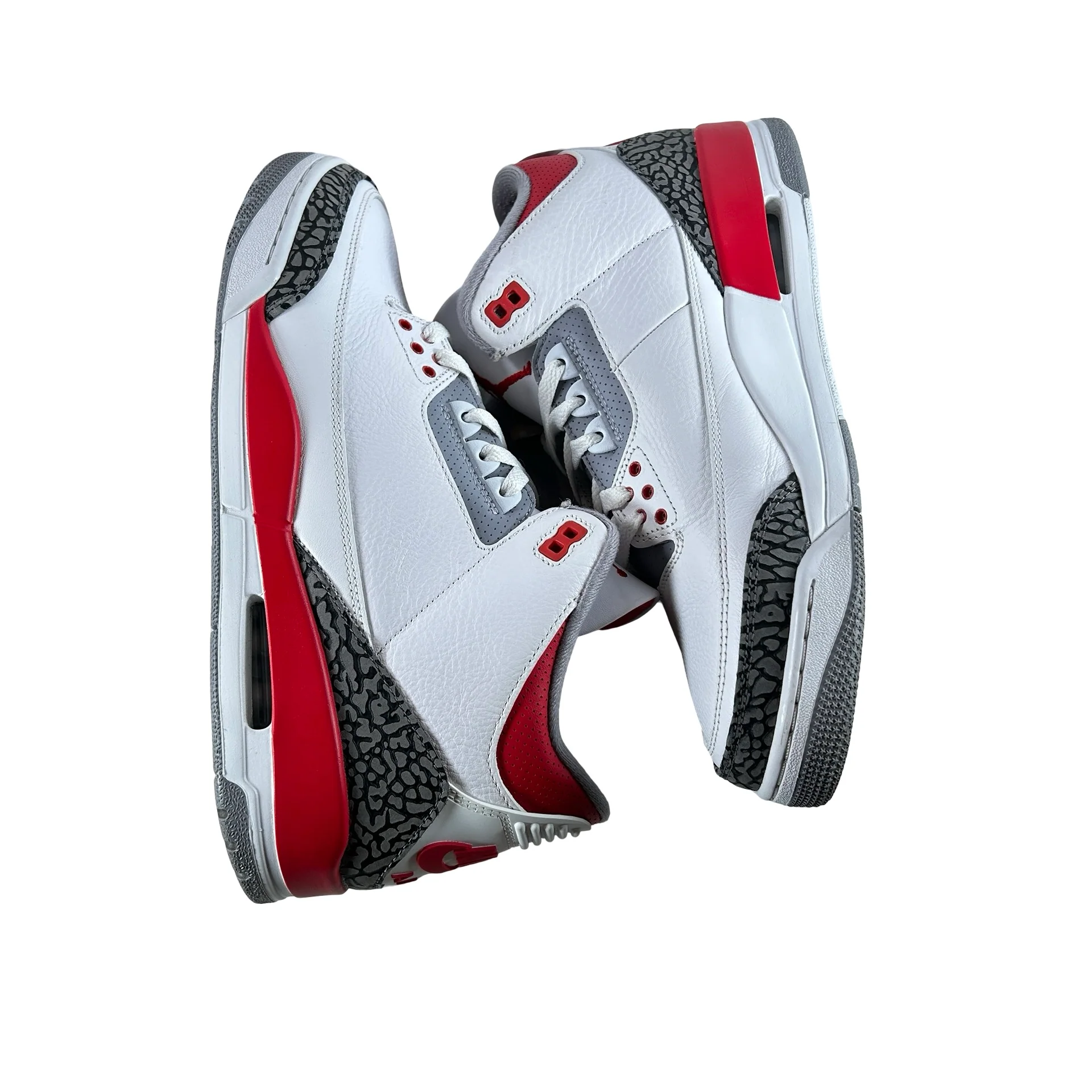 DN3707 160 Jordan 3 Retro Fire Red (2022) [USED] - 11.5 M (Used4) - Image 4