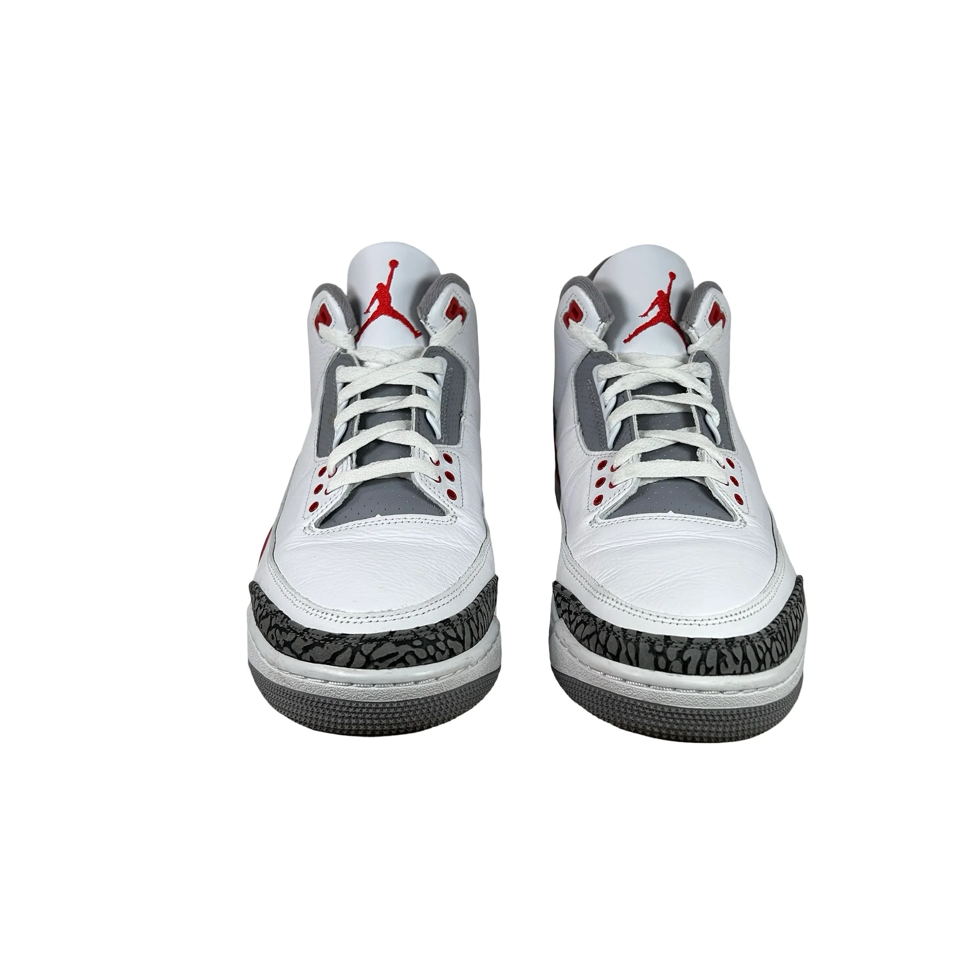 DN3707 160 Jordan 3 Retro Fire Red (2022) [USED] - 12 M (Used11) - Image 2