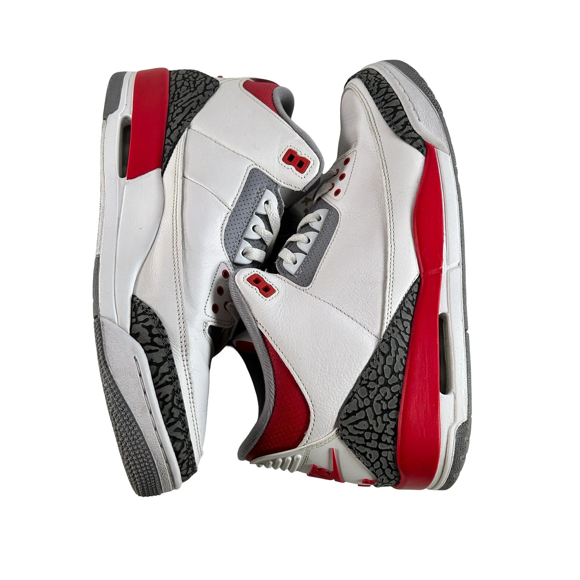 DN3707 160 Jordan 3 Retro Fire Red (2022) [USED] - 13 M (Used4) - Image 5
