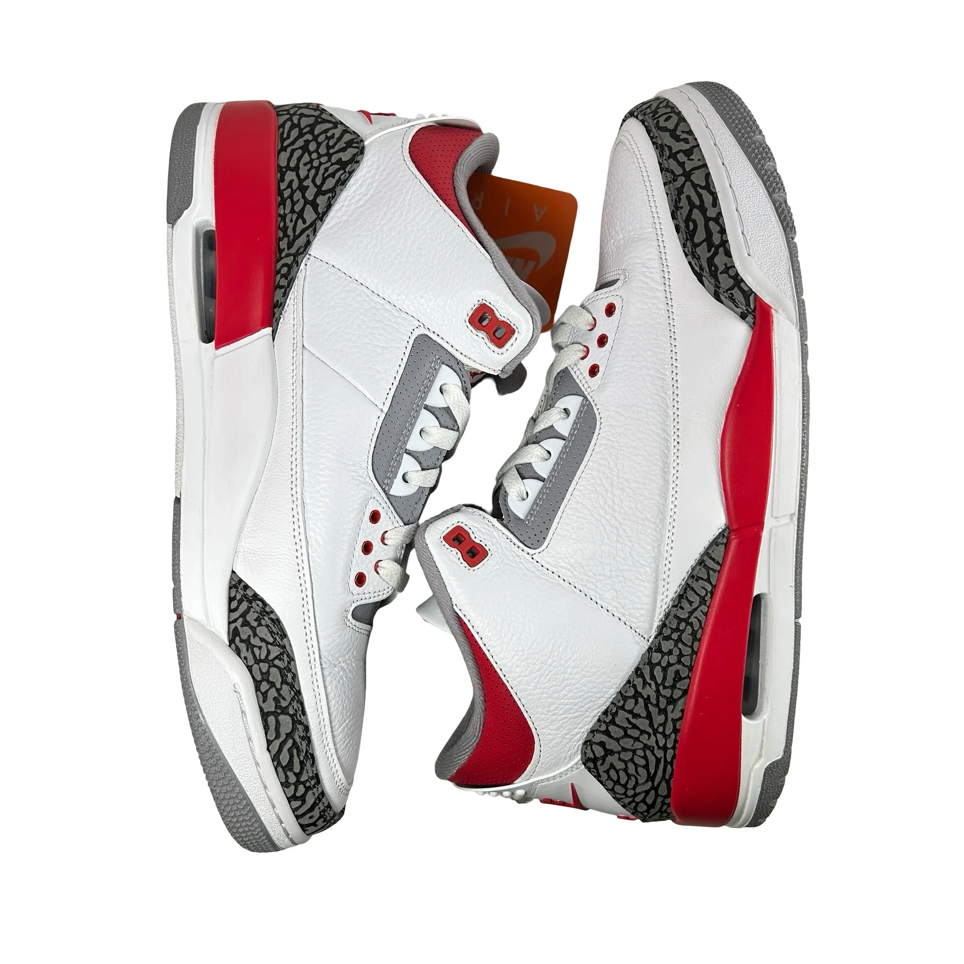 DN3707 160 Jordan 3 Retro Fire Red (2022) [USED] - 13 M (Used6) - Image 5